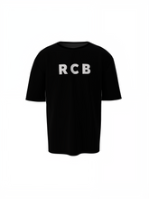 Bold & Basic RCB Fan Tee Oversized T-Shirt