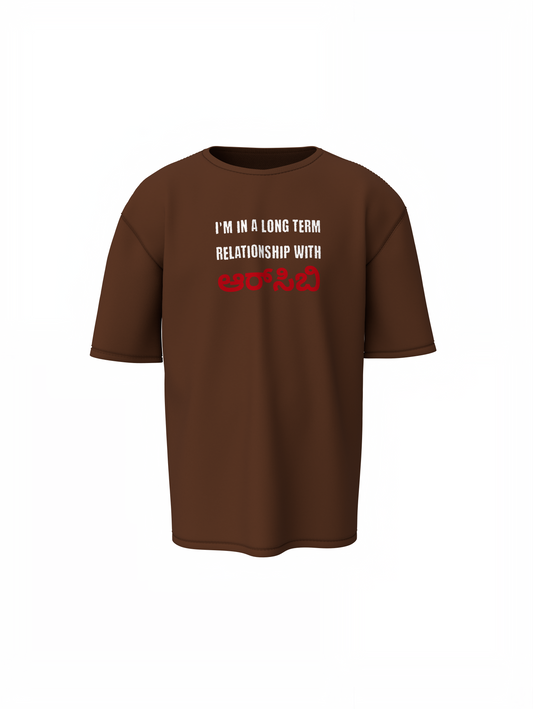 RCB Love Kannada Oversized T-Shirt