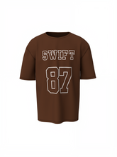 Taylor Swift's 87 Graphic Oversized T-Shirt