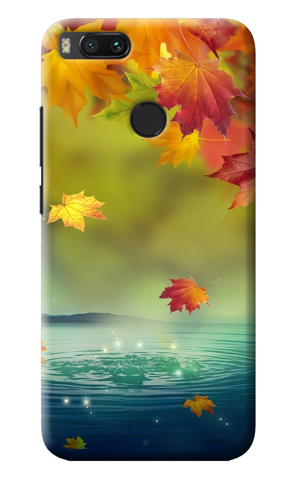 Flowers Mi A1 Back Cover