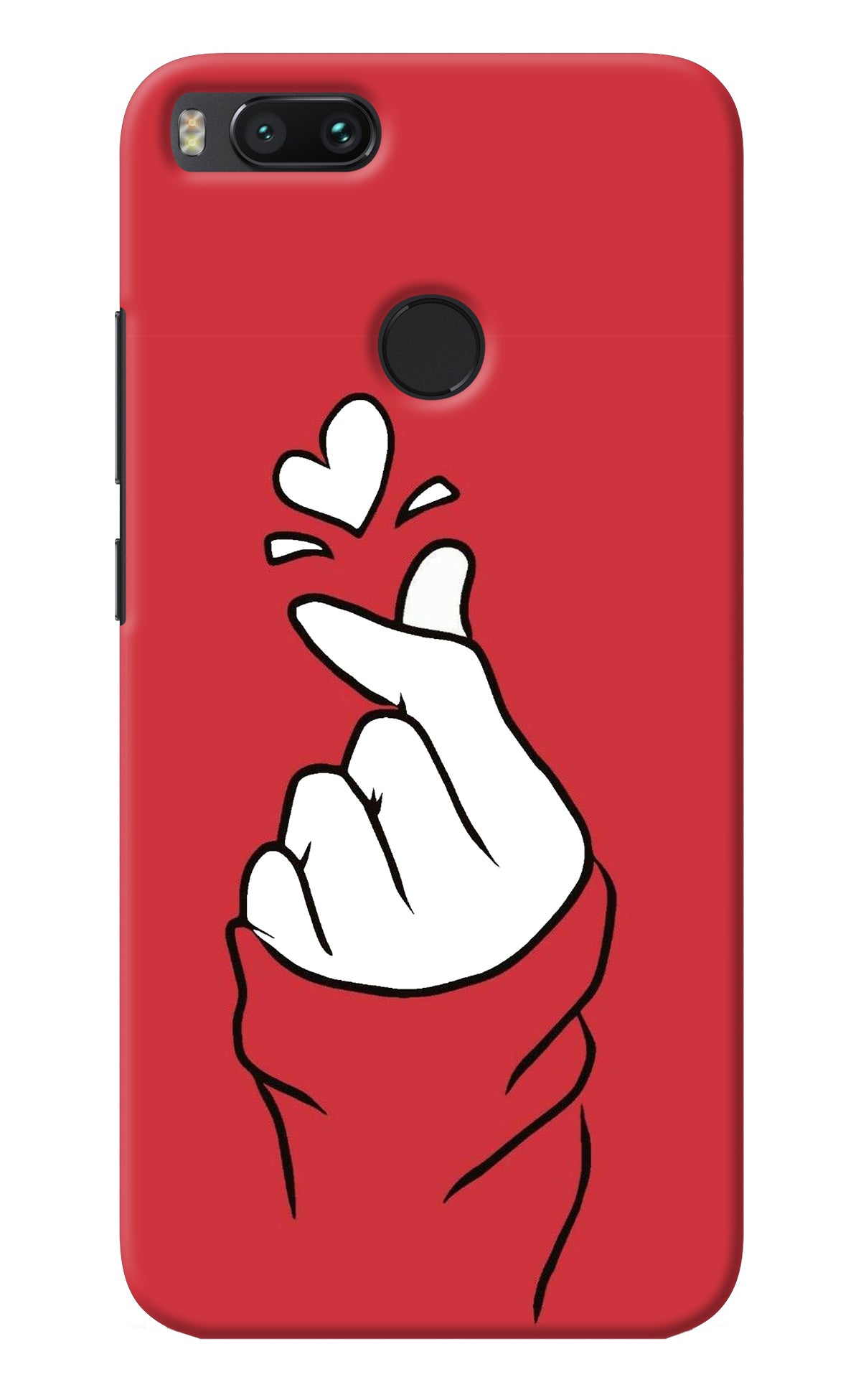 Korean Love Sign Mi A1 Back Cover