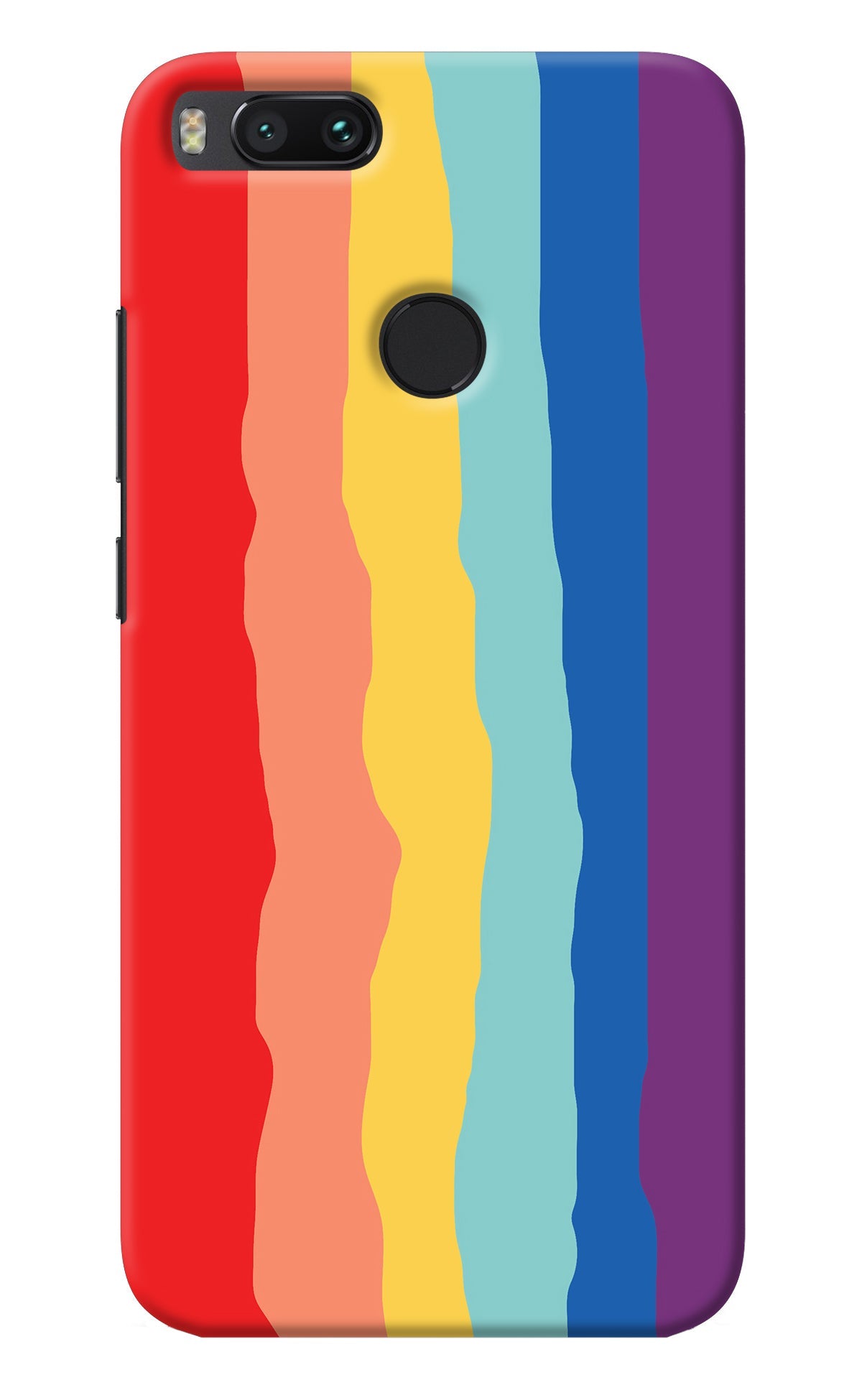 Rainbow Mi A1 Back Cover