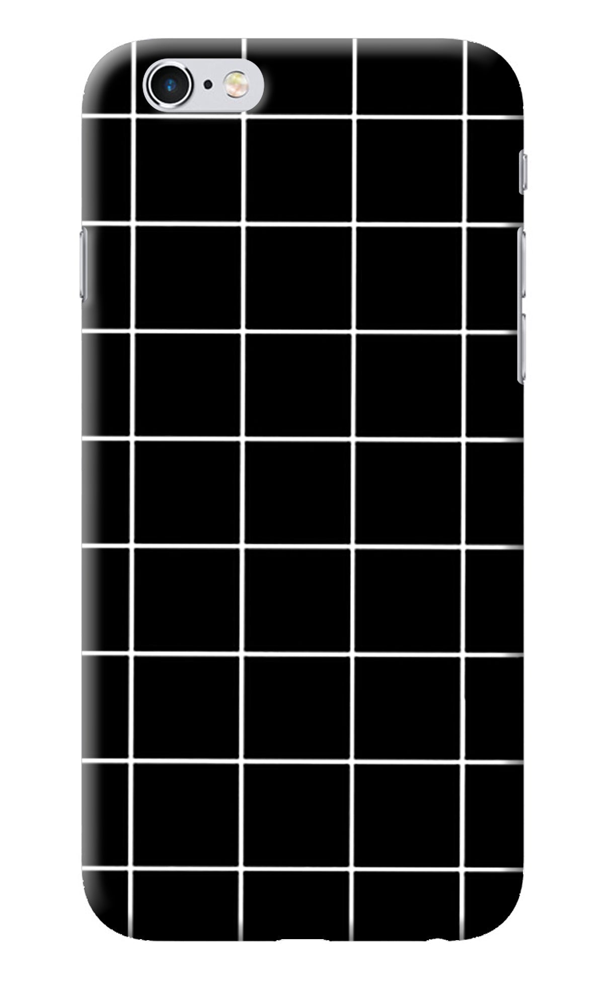 White Grid iPhone 6/6s Back Cover