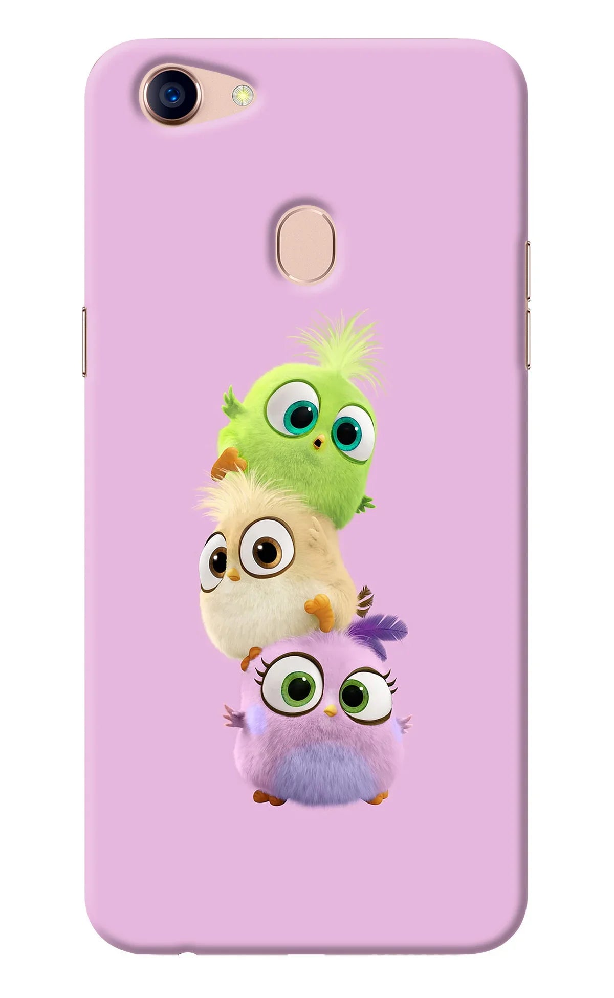 Cute Little Birds Oppo F5 Back Cover