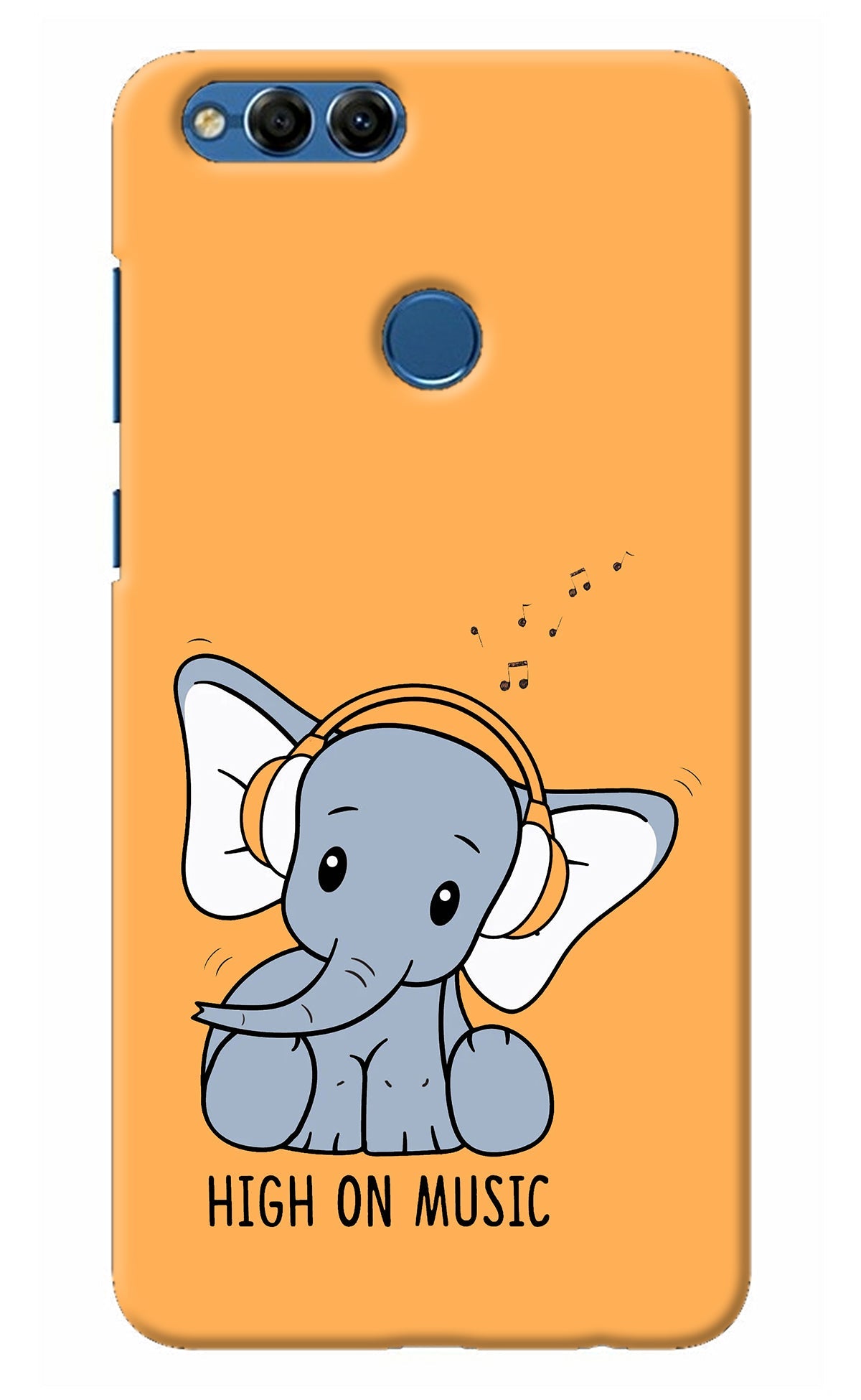 High On Music Honor 7X Back Cover