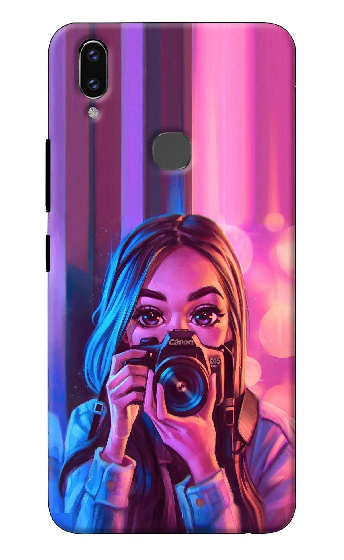 Girl Photographer Vivo V9/V9 Pro/V9 Youth Back Cover