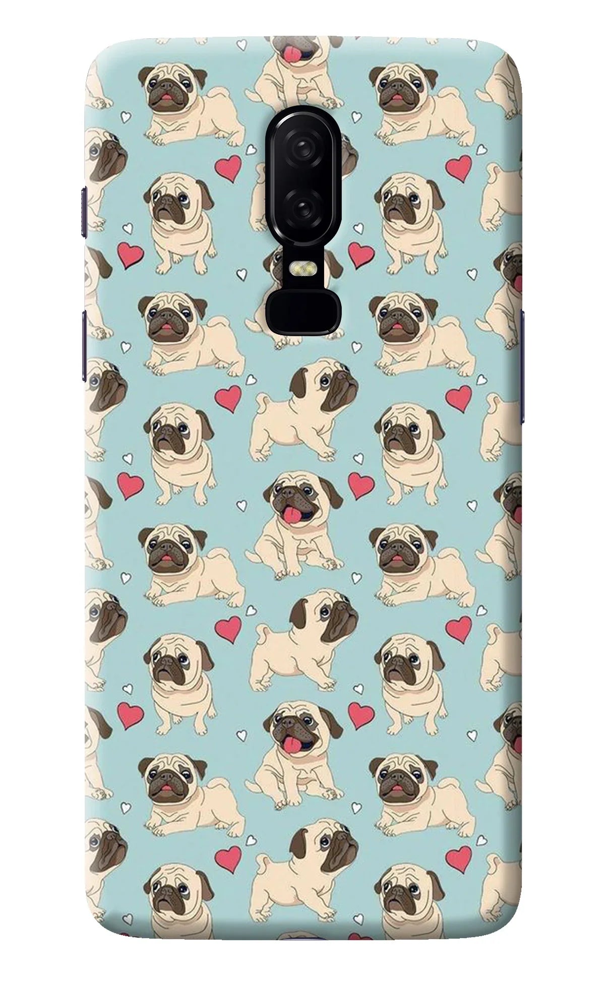 Pug Dog Oneplus 6 Back Cover