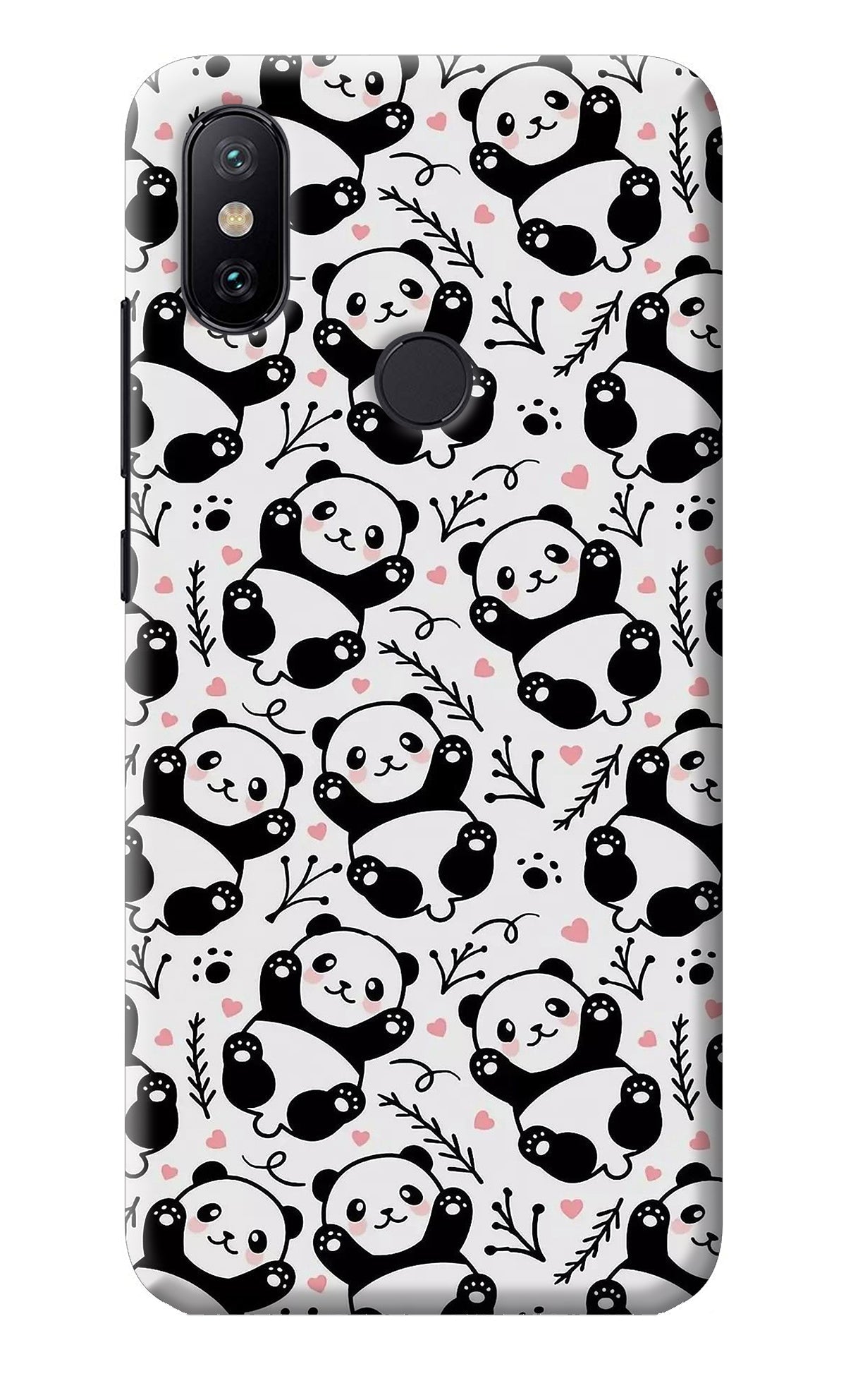 Cute Panda Mi A2 Back Cover