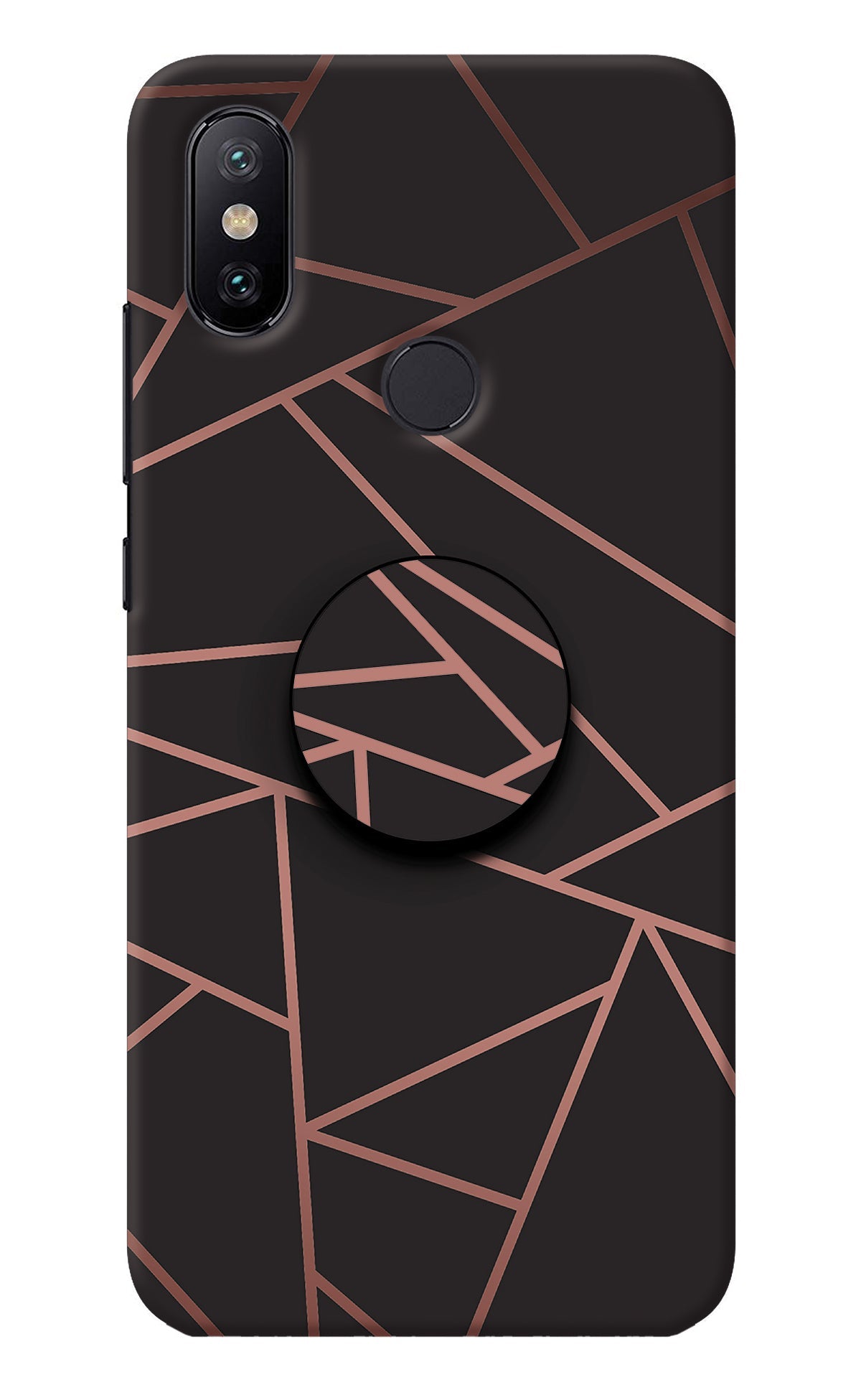 Geometric Pattern Mi A2 Pop Case