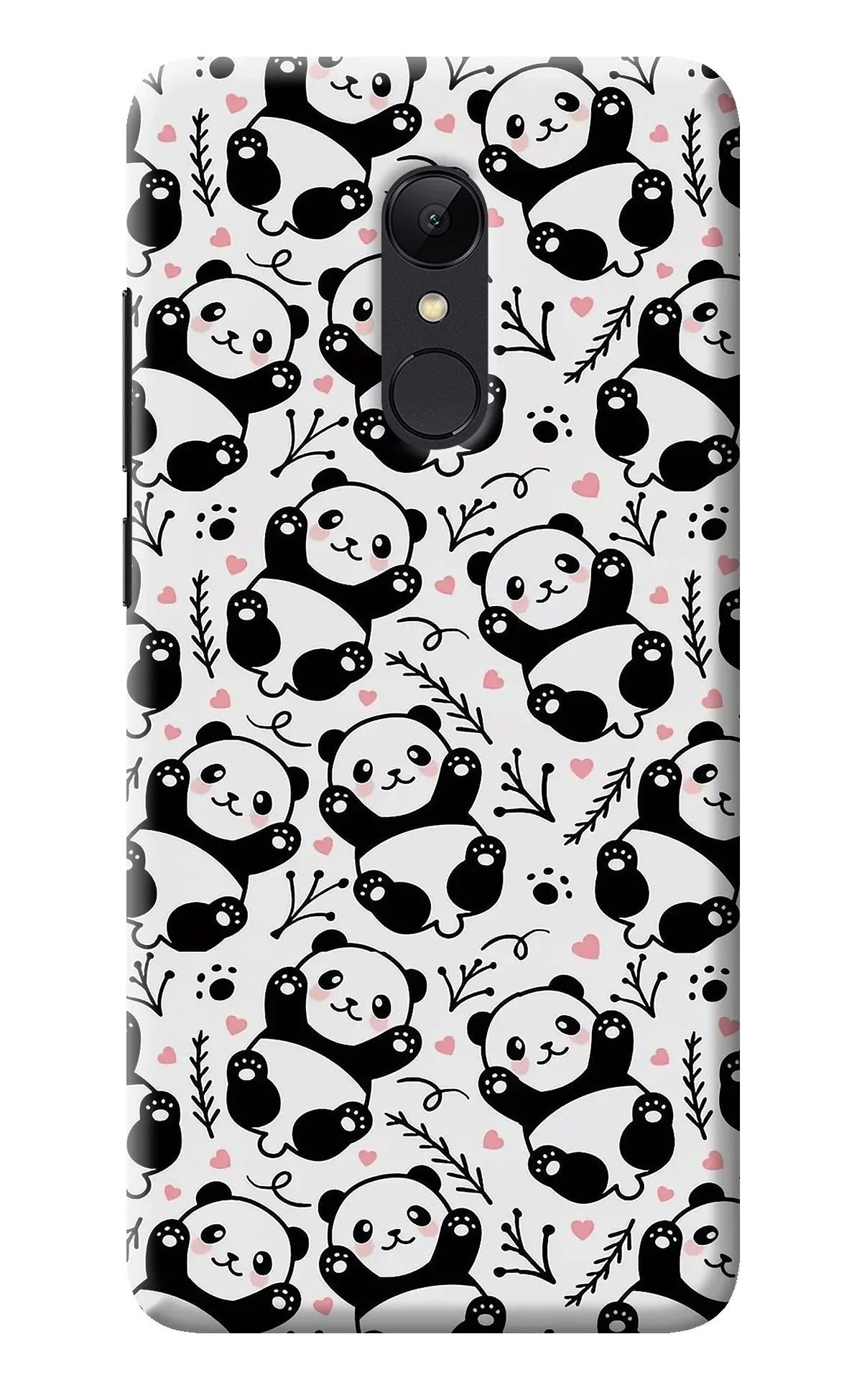Cute Panda Redmi 5 Back Cover