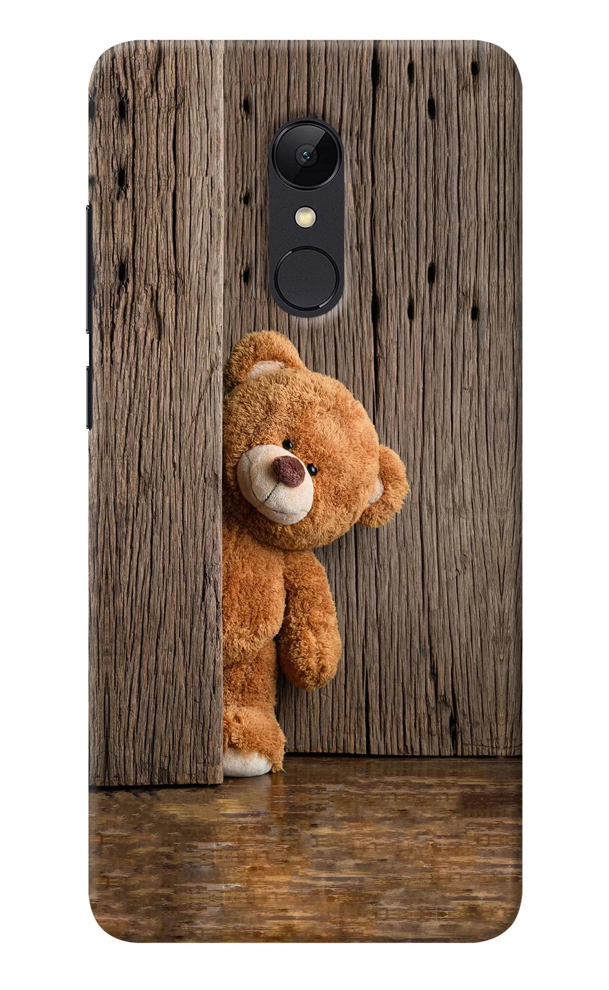 Teddy Wooden Redmi 5 Back Cover