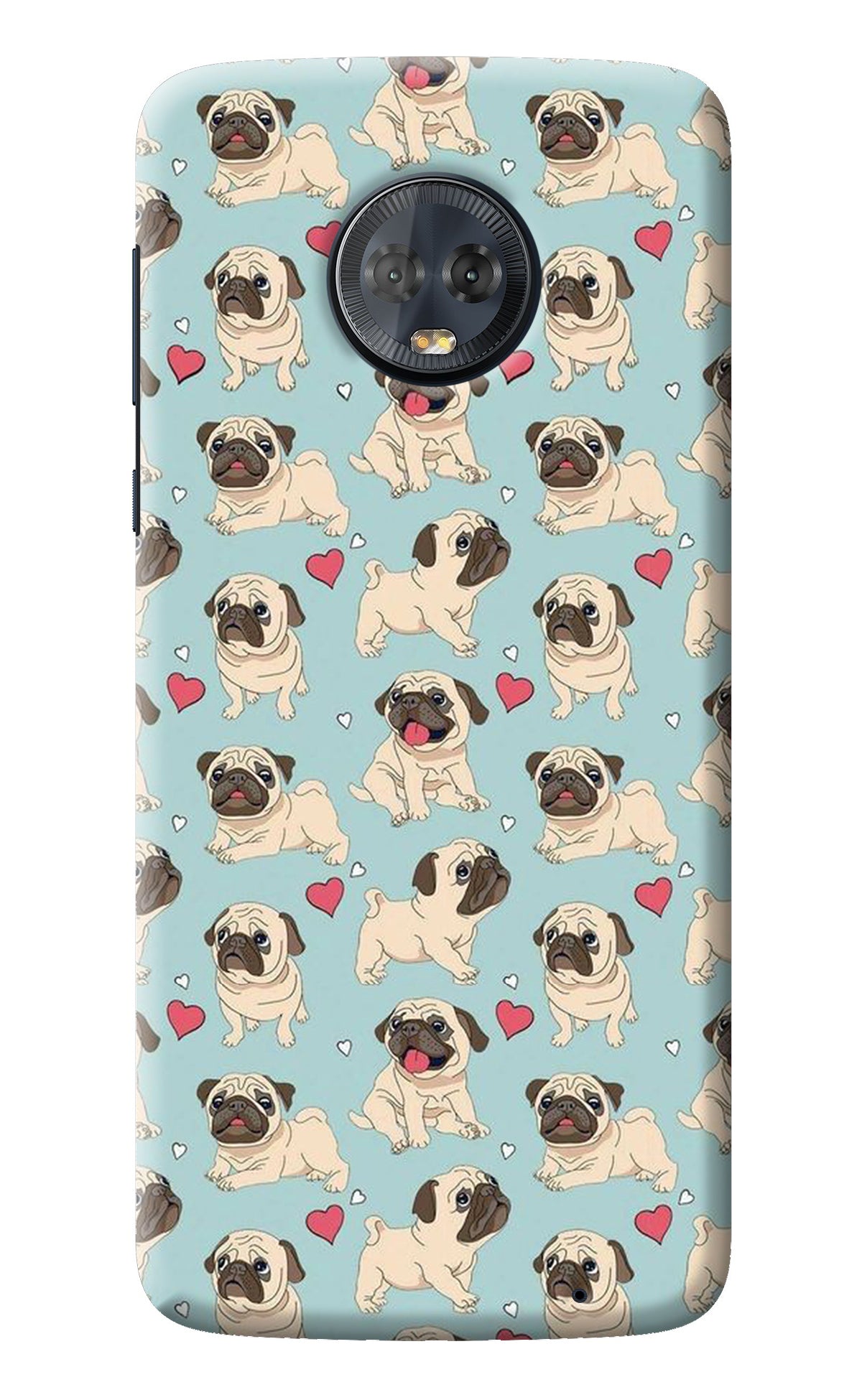 Pug Dog Moto G6 Back Cover