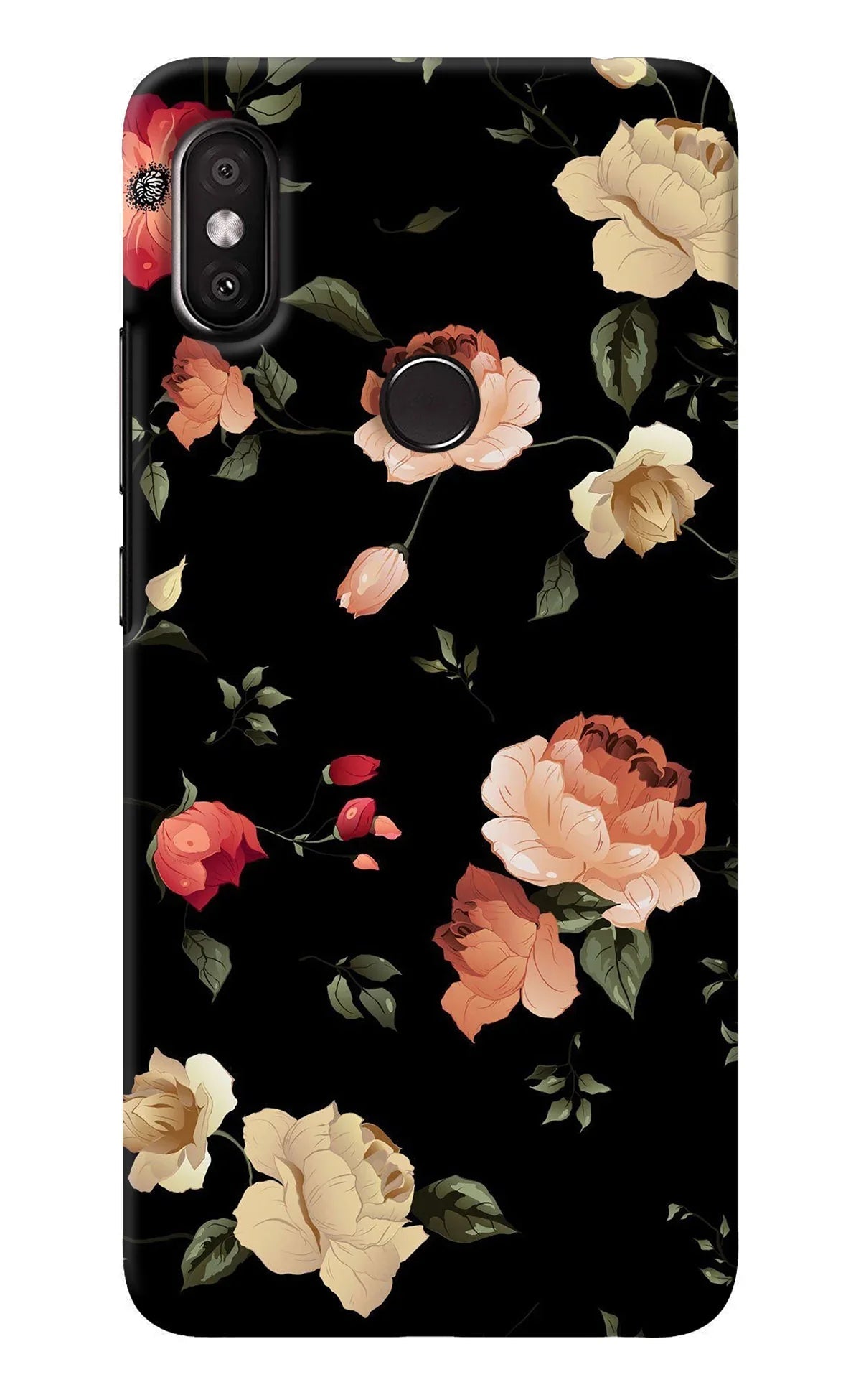 Flowers Redmi Y2 Back Cover