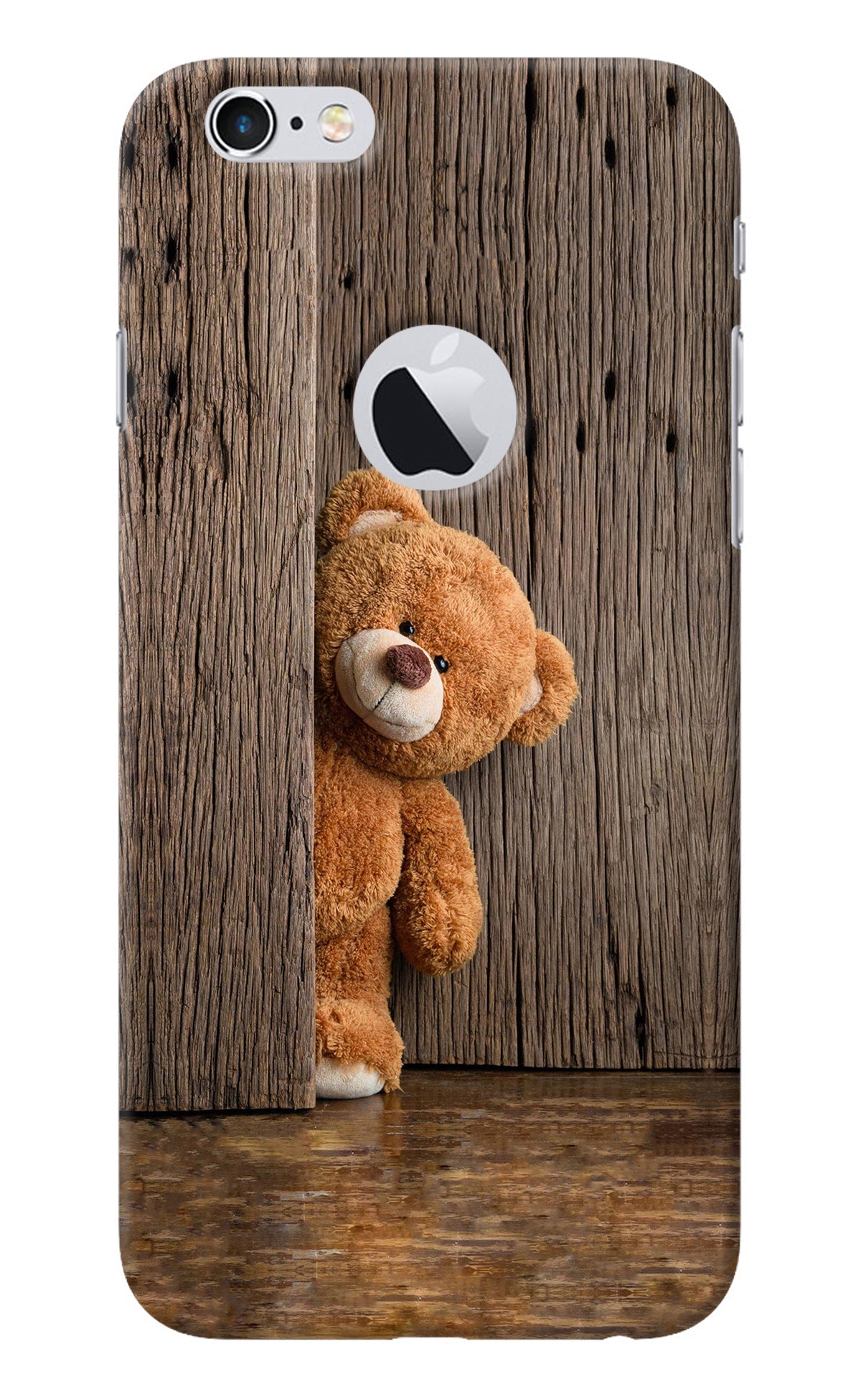 Teddy Wooden iPhone 6 Logocut Back Cover
