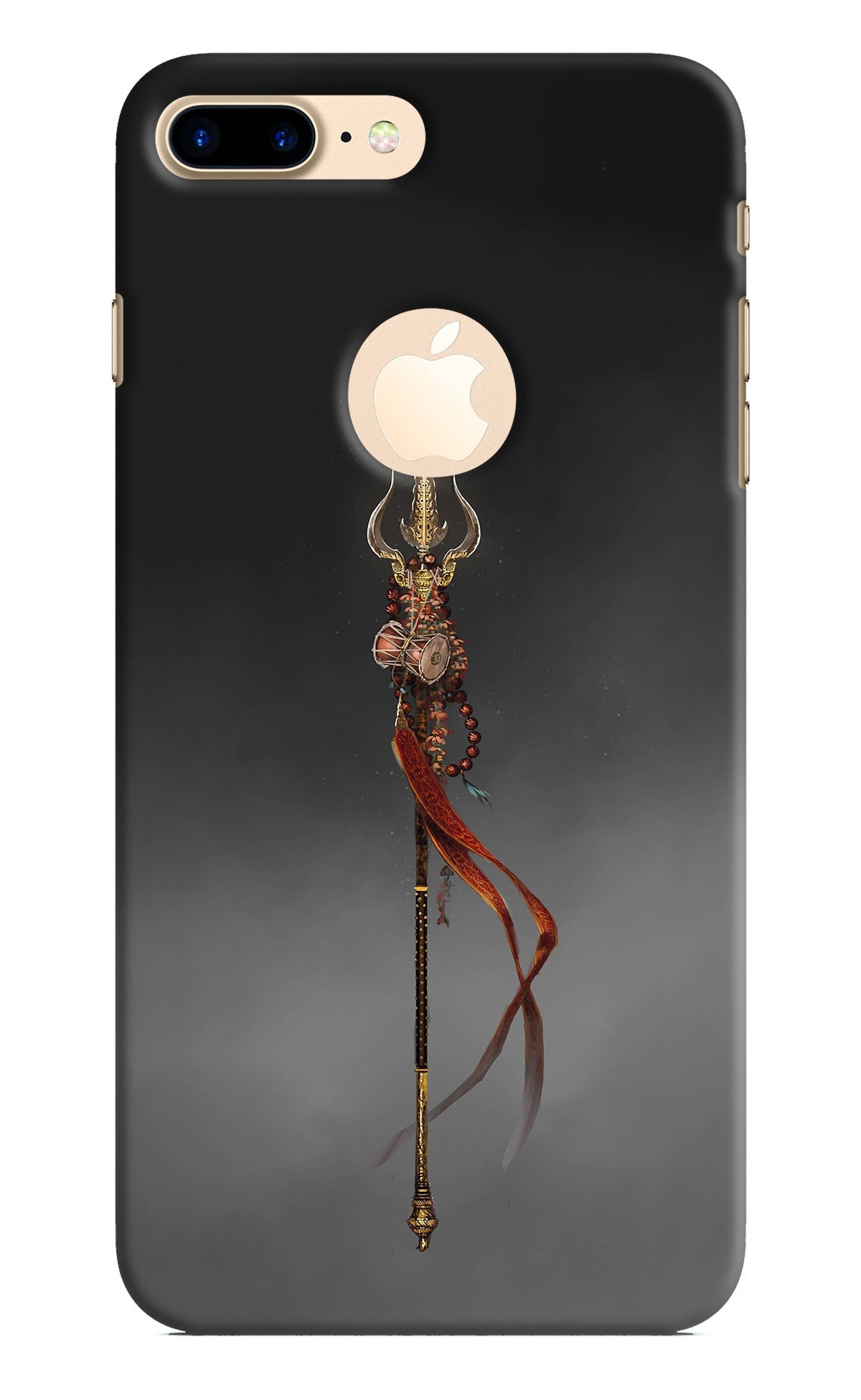 Shiv Trishul iPhone 8 Plus Logocut Back Cover