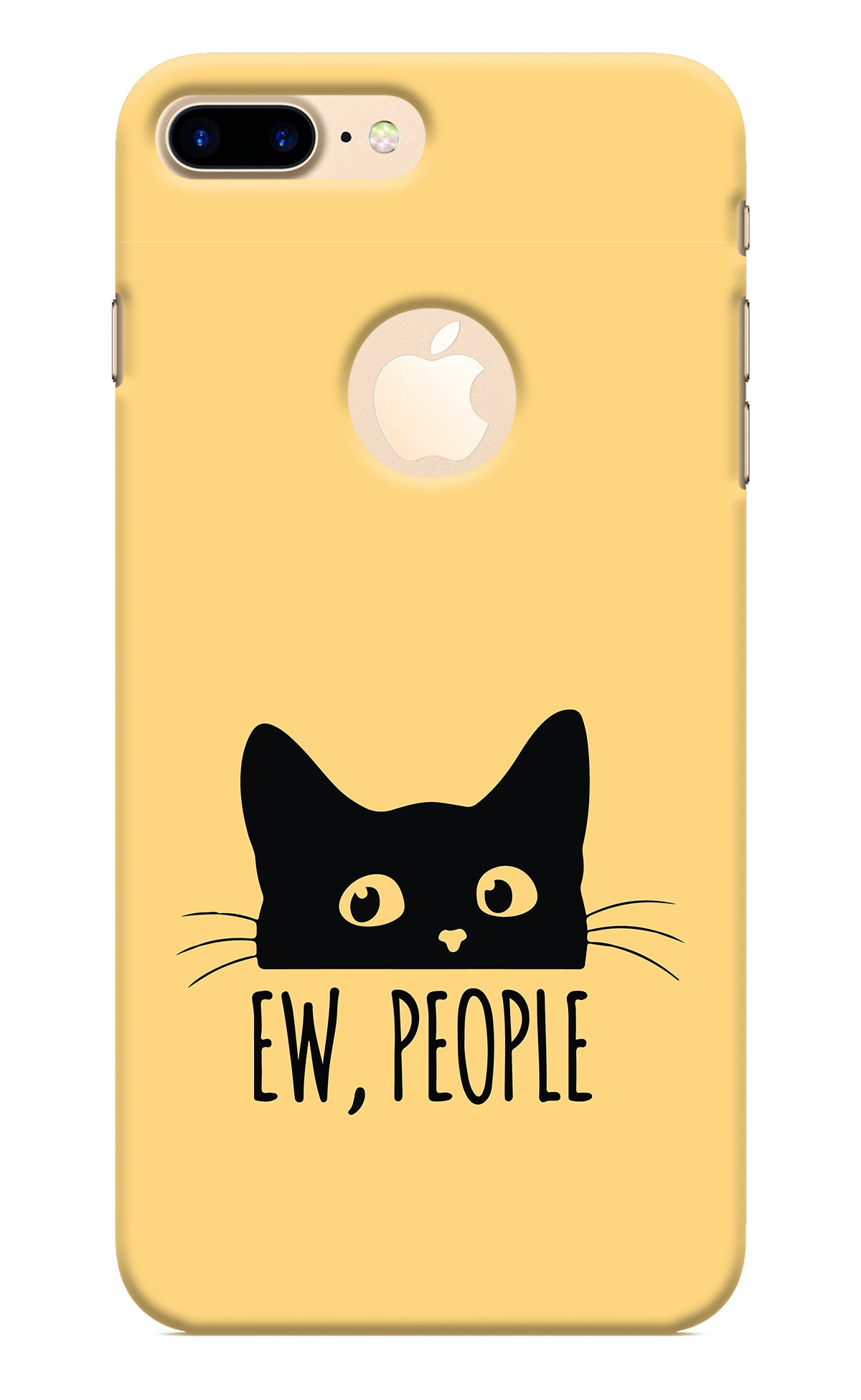 Ew People Catitude iPhone 8 Plus Logocut Back Cover