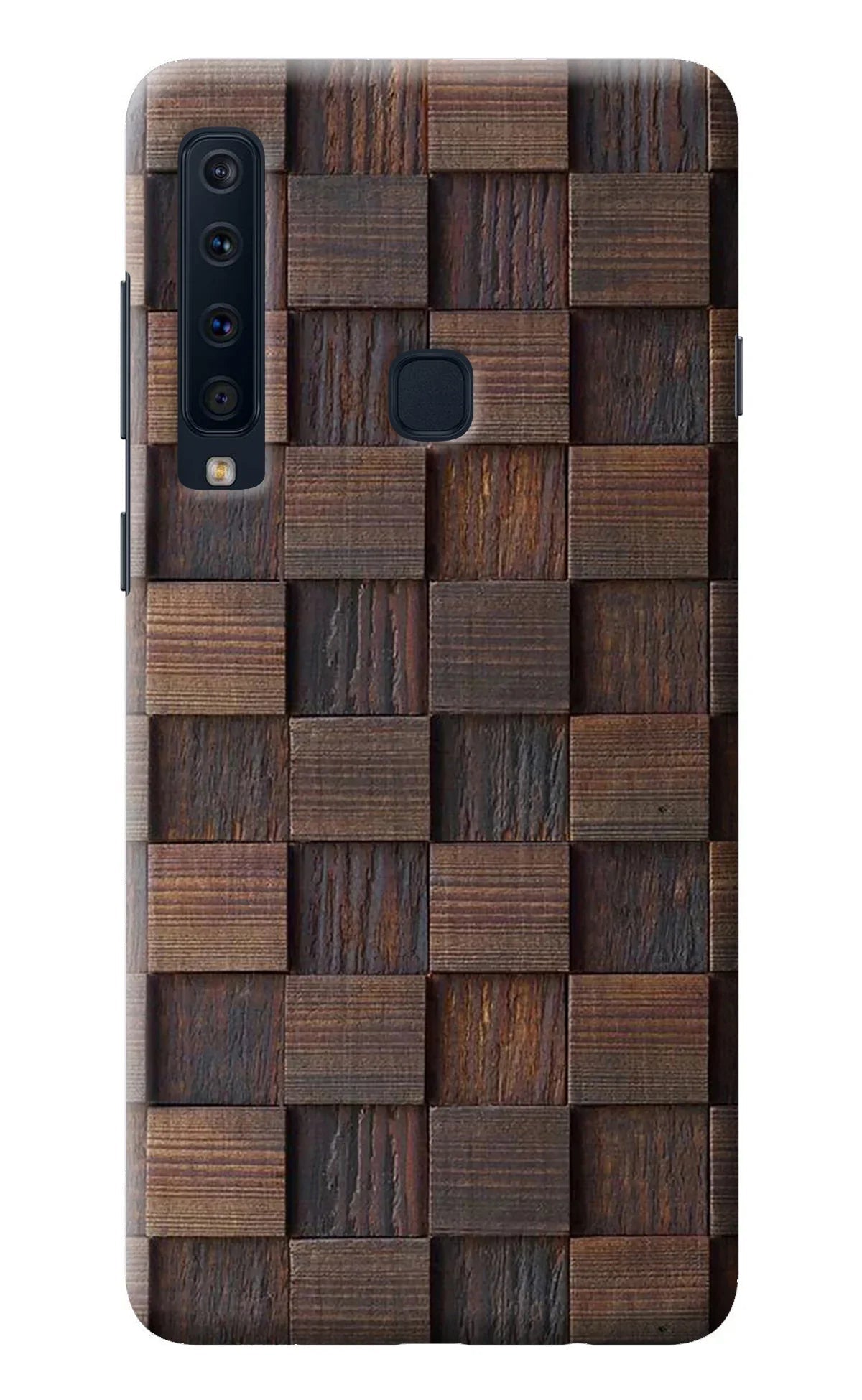 Wooden Cube Design Samsung A9 Back Cover