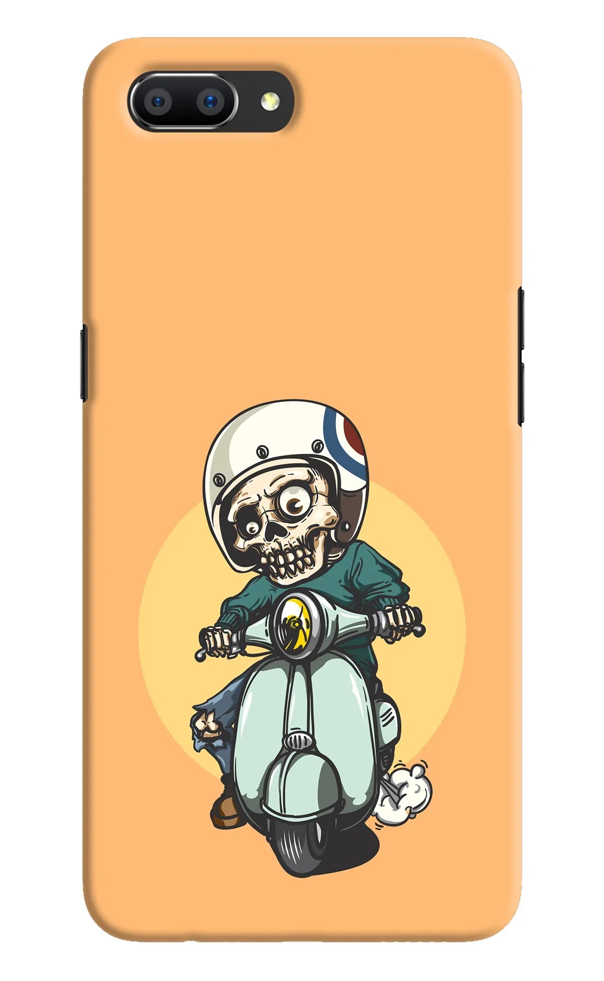 Undead Biker Realme C1 Back Cover