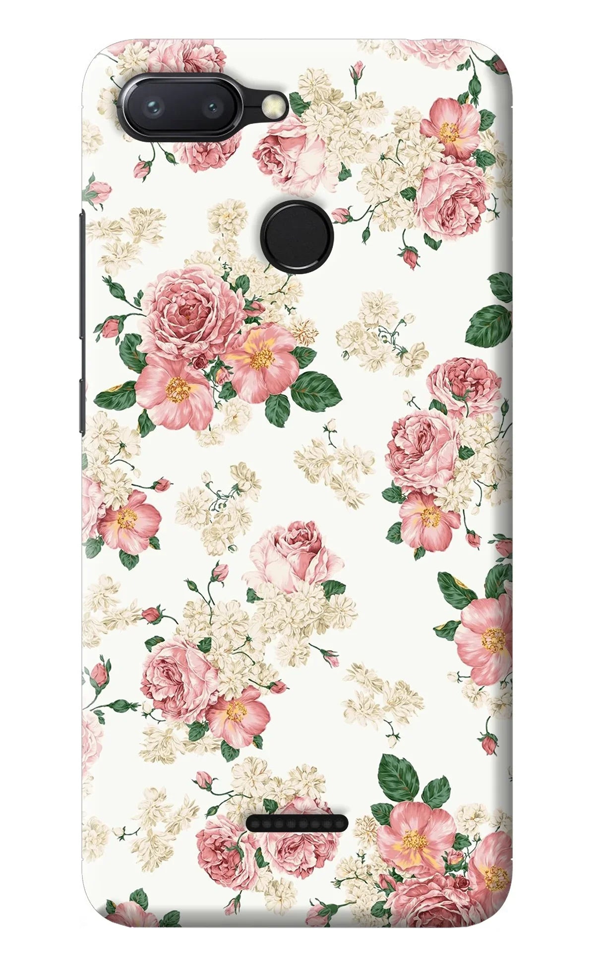 Flowers Redmi 6 Back Cover