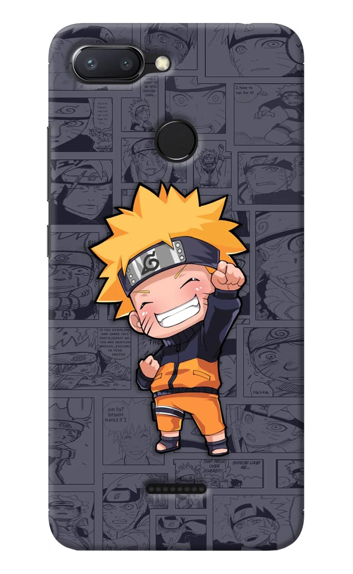 Chota Naruto Redmi 6 Back Cover