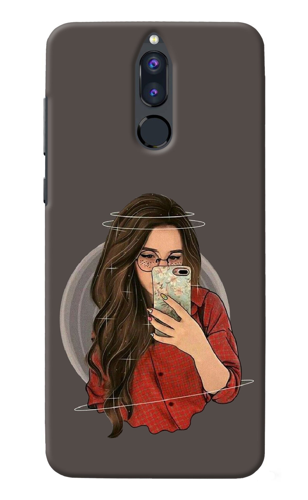Selfie Queen Honor 9i Back Cover