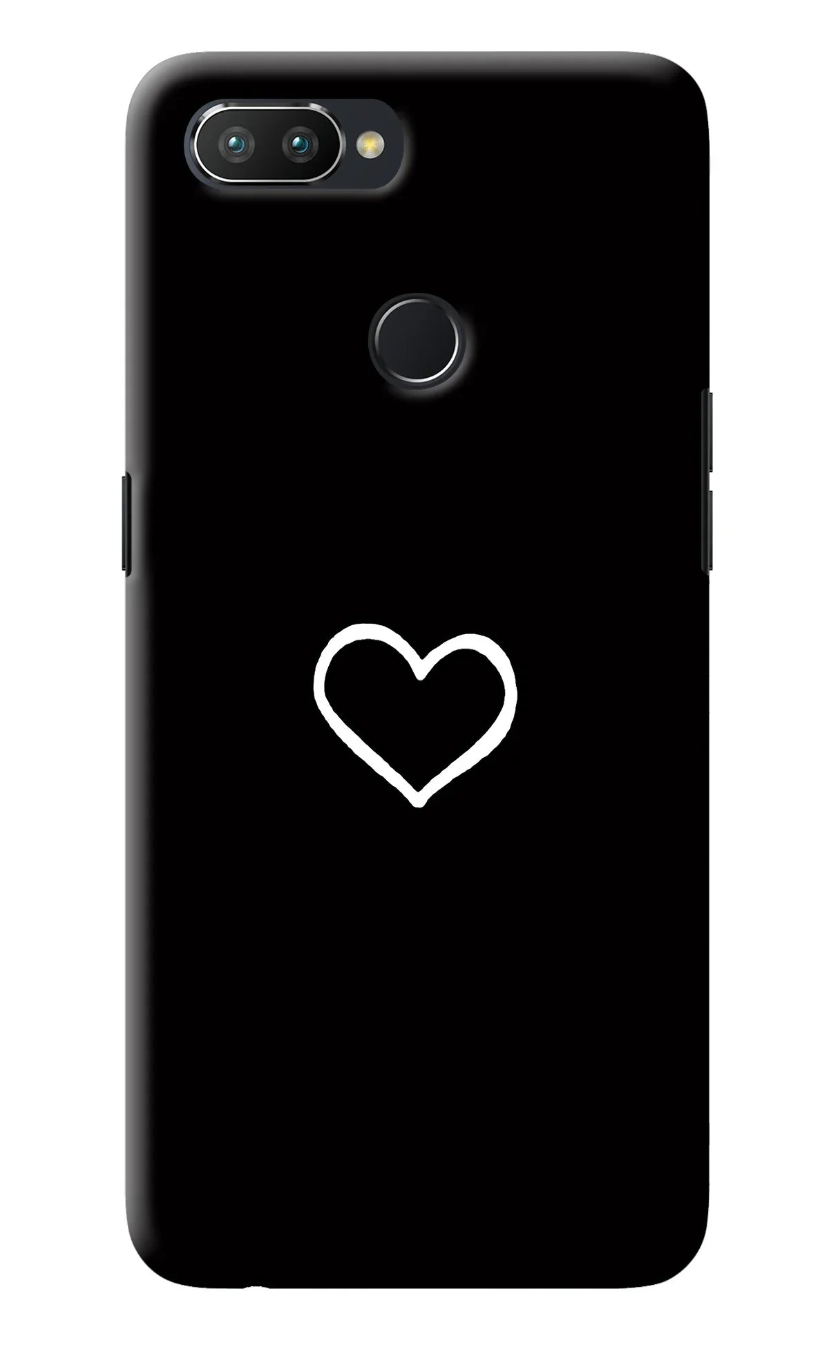 Heart Realme U1 Back Cover