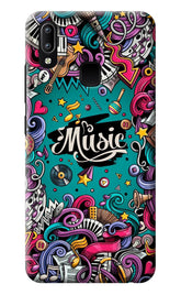 Music Graffiti Vivo Y91/Y93/Y95 Back Cover