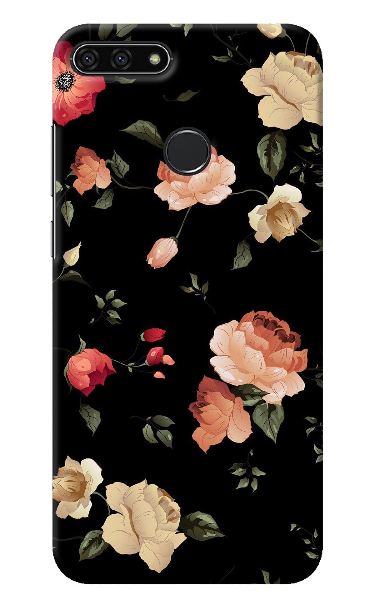 Flowers Honor 7A Back Cover