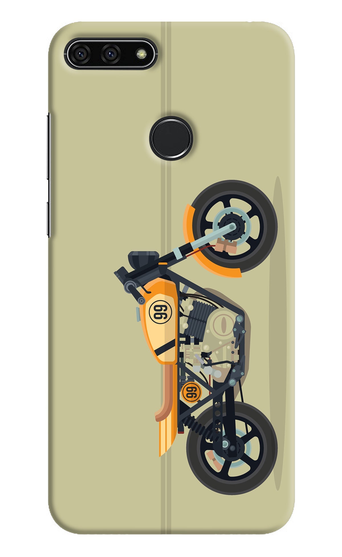 Vertical Speedster Honor 7A Back Cover