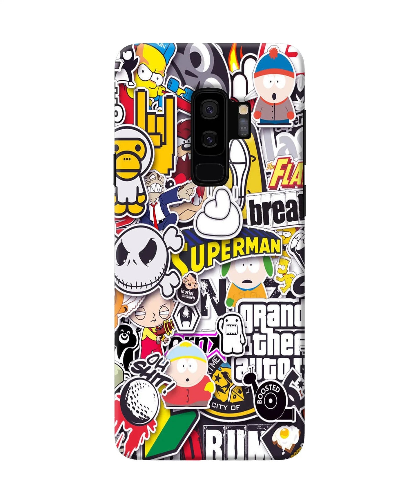 Sticker Bomb Samsung S9 Plus Back Cover