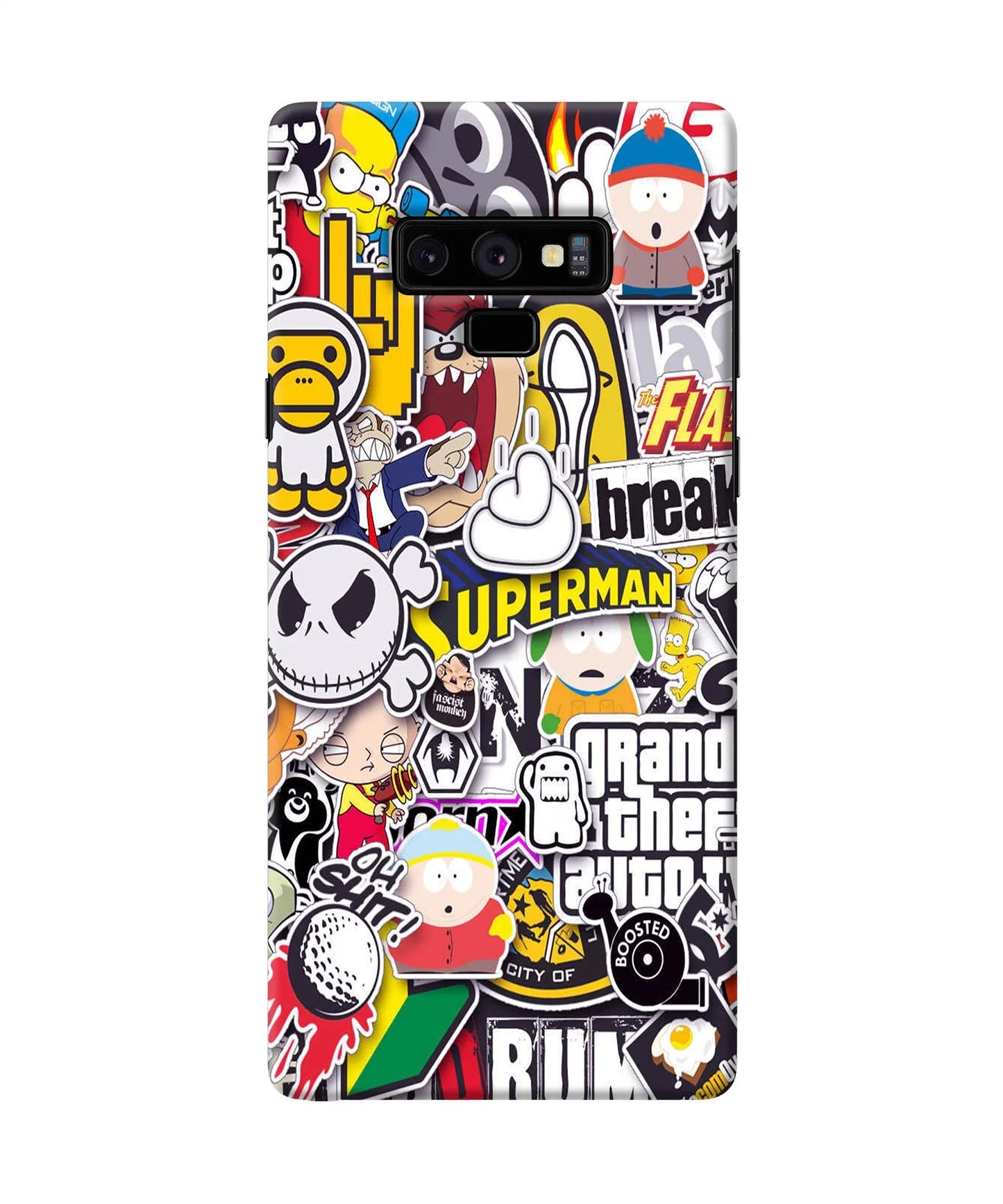 Sticker Bomb Samsung Note 9 Back Cover