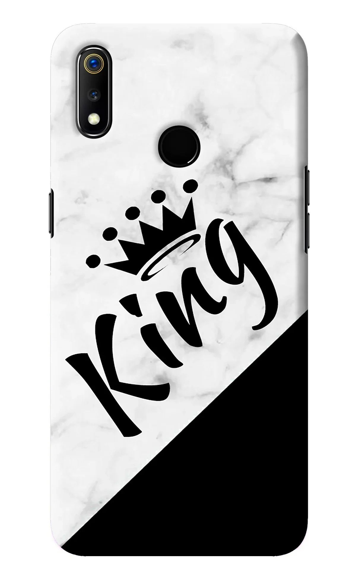King Realme 3 Back Cover