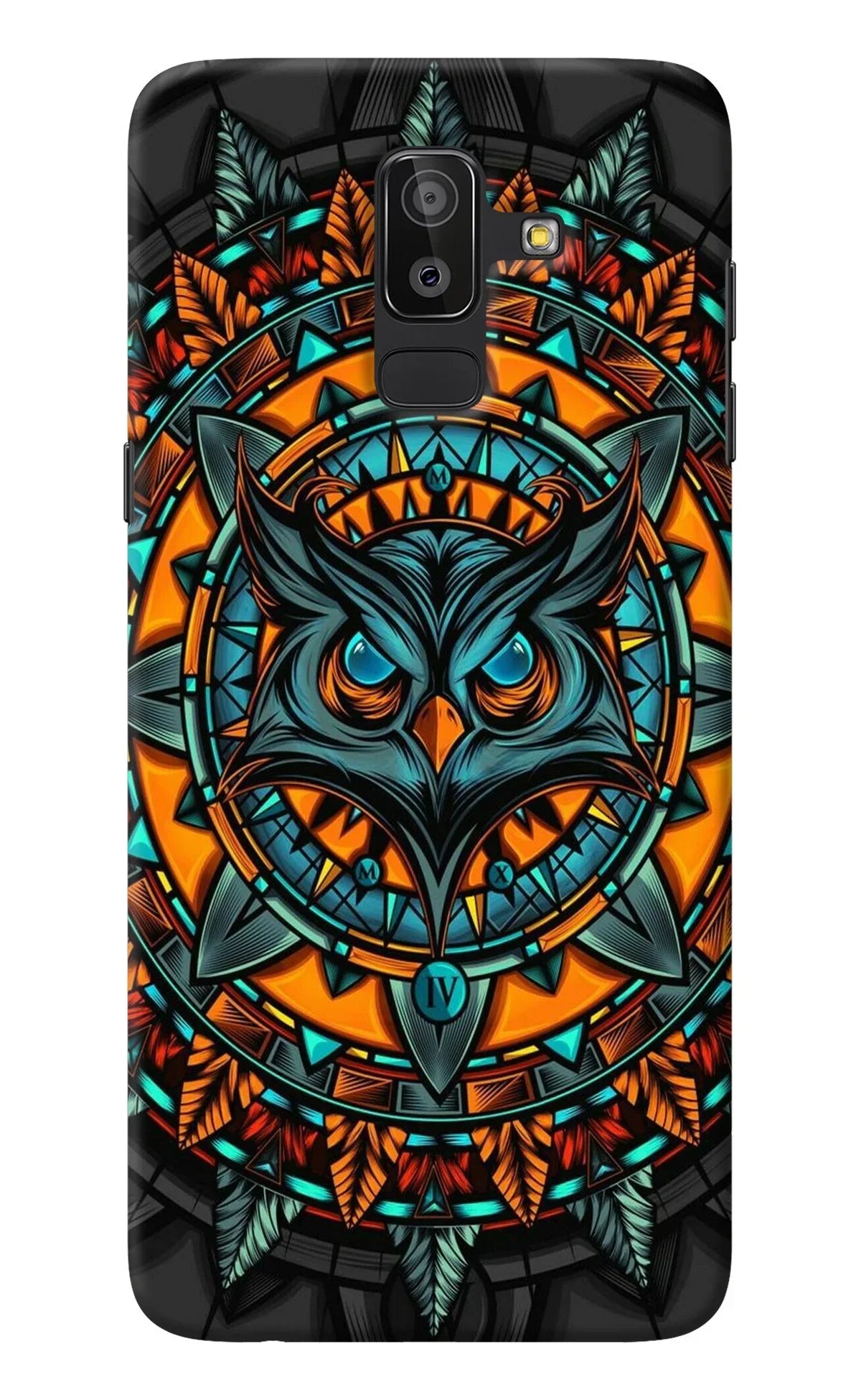 Angry Owl Art Samsung On8 2018 Back Cover