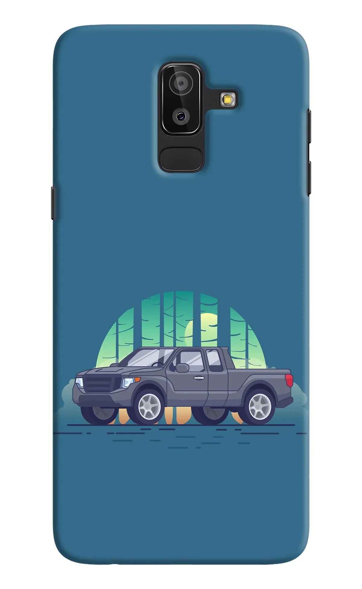 Retro Garage Vibe Samsung On8 2018 Back Cover