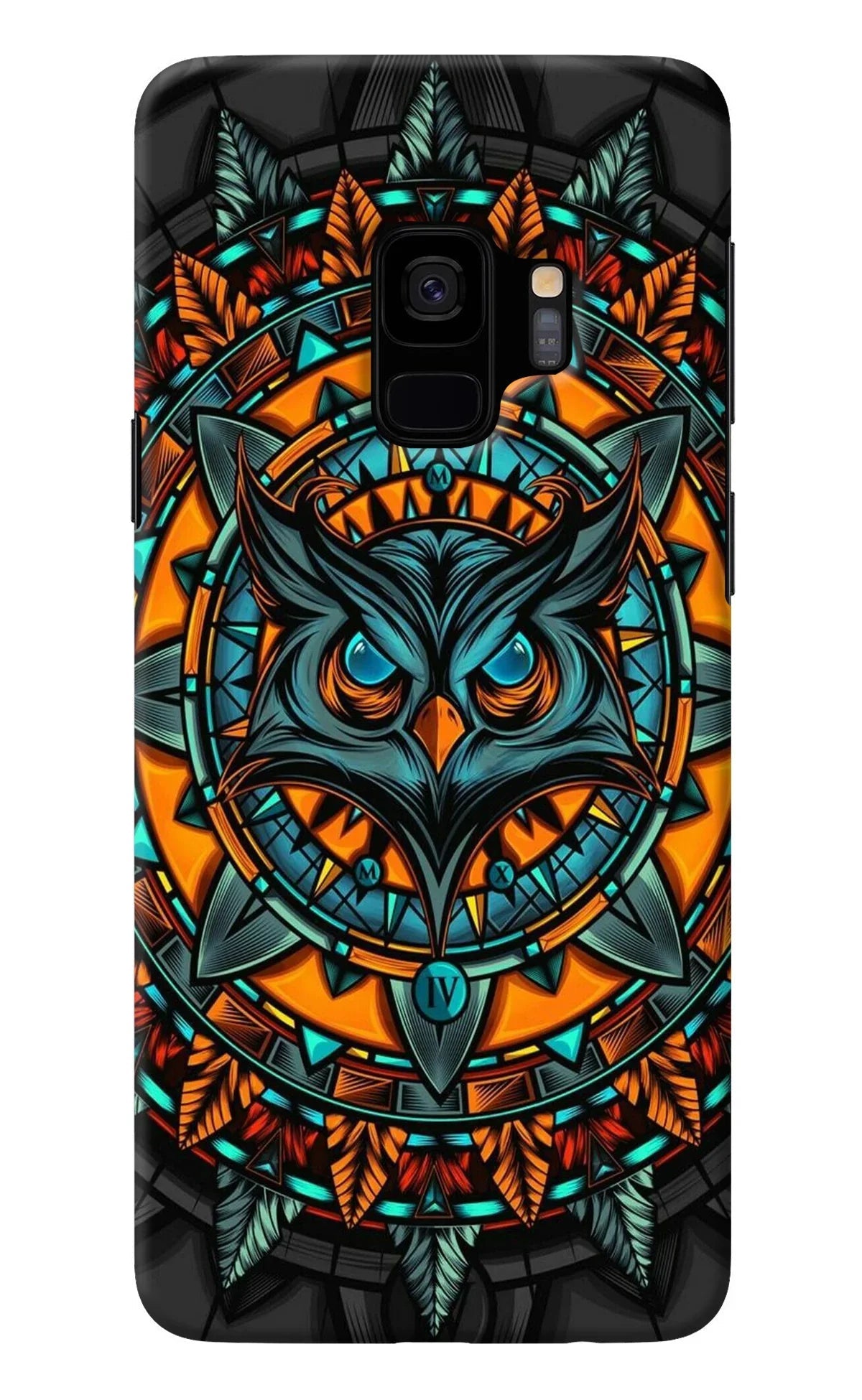Angry Owl Art Samsung S9 Back Cover