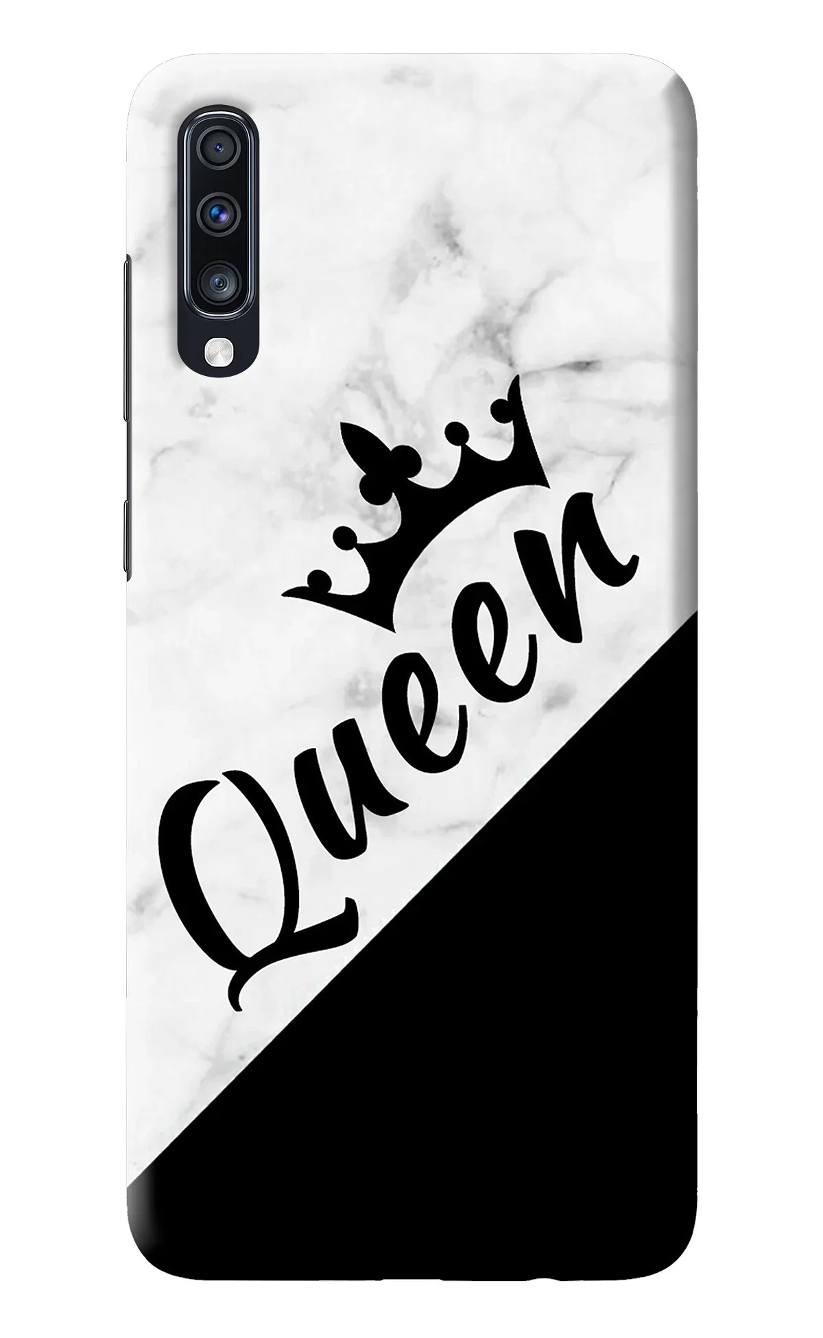 Queen Samsung A70 Back Cover