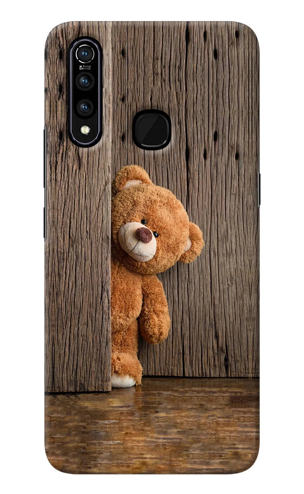 Teddy Wooden Vivo Z1 Pro Back Cover