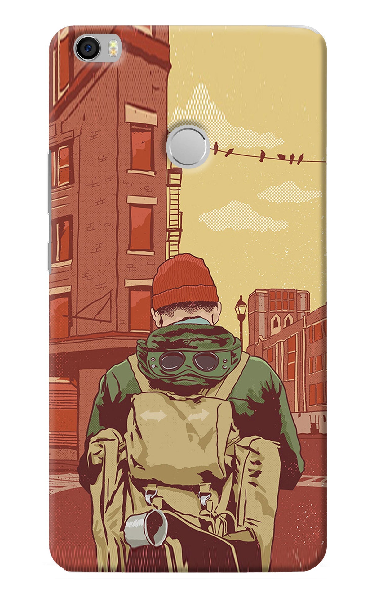 Adventurous Mi Max Back Cover