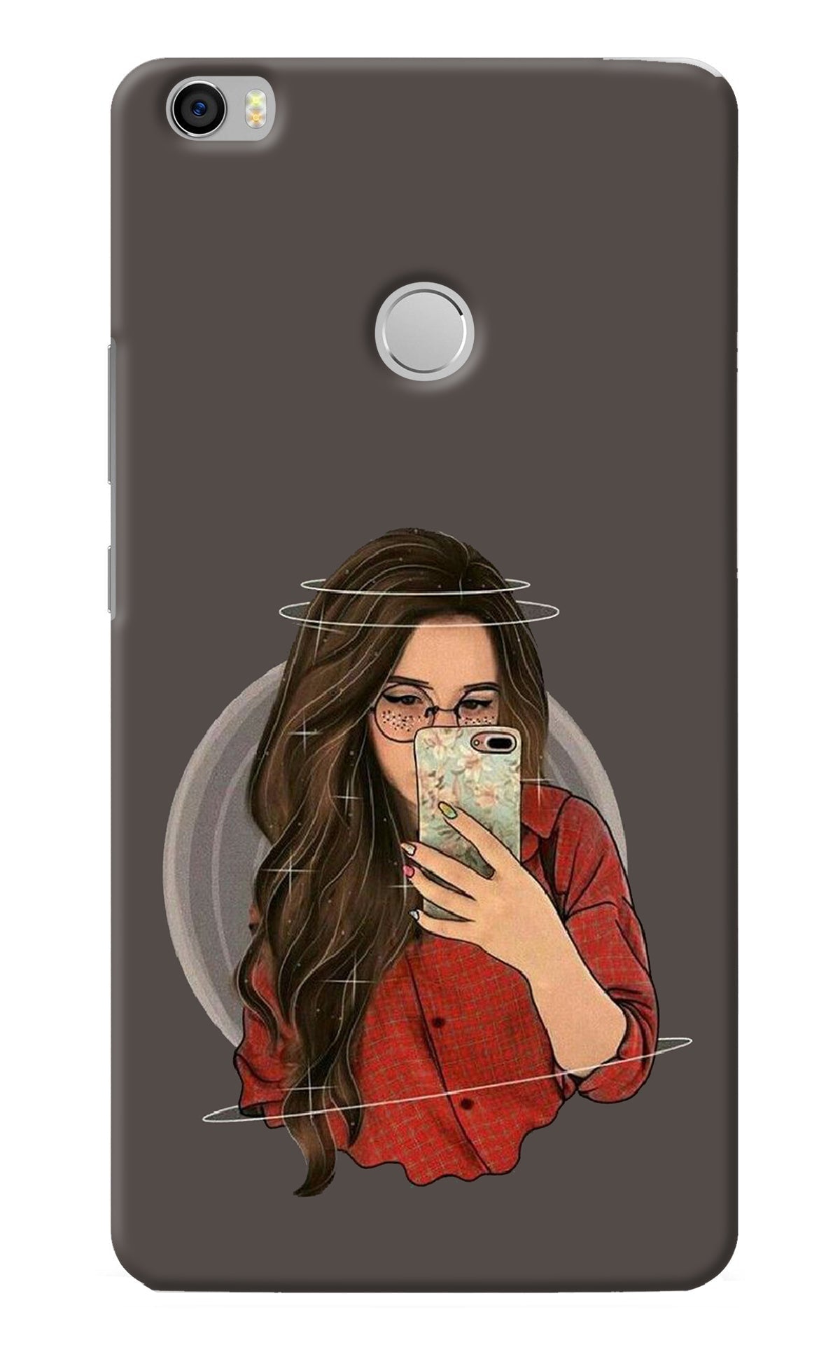 Selfie Queen Mi Max Back Cover