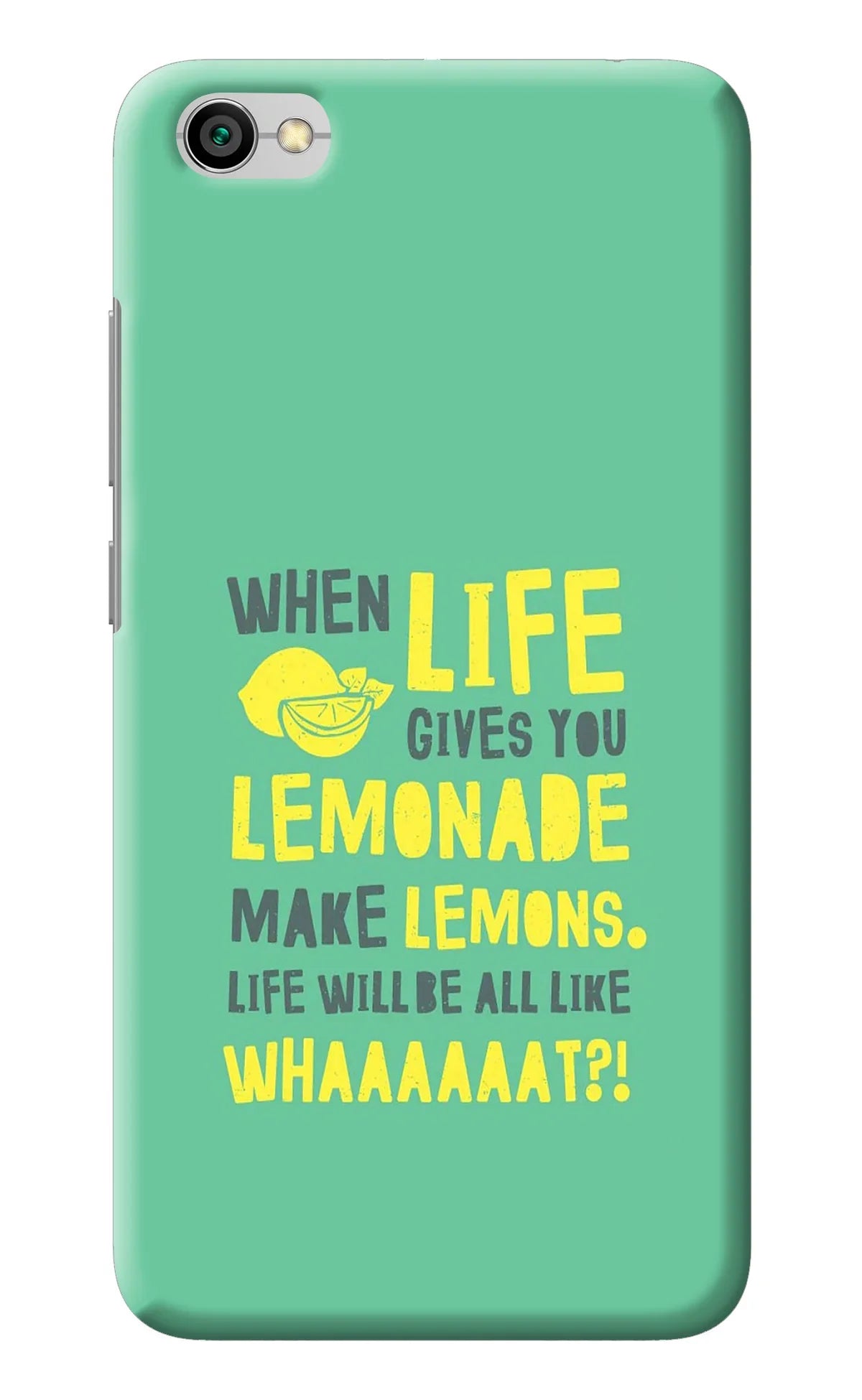 Quote Redmi Y1 Lite Back Cover