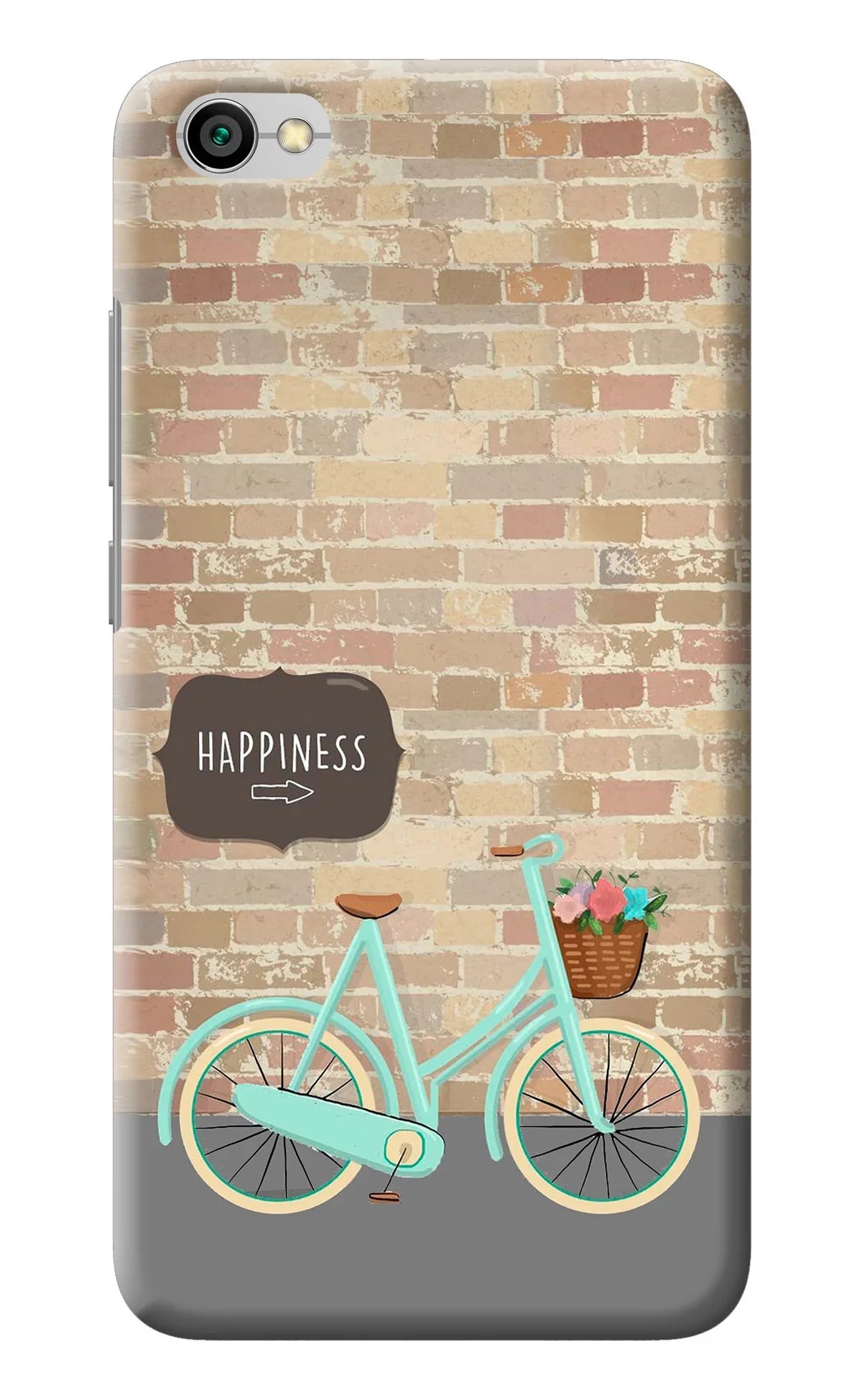 Happiness Artwork Redmi Y1 Lite Back Cover