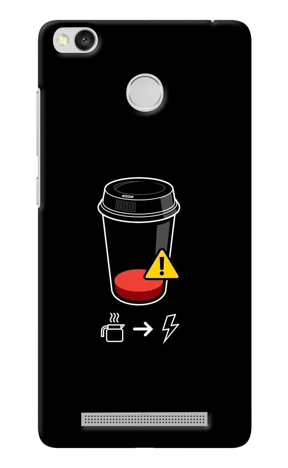 Coffee Redmi 3S Prime Back Cover