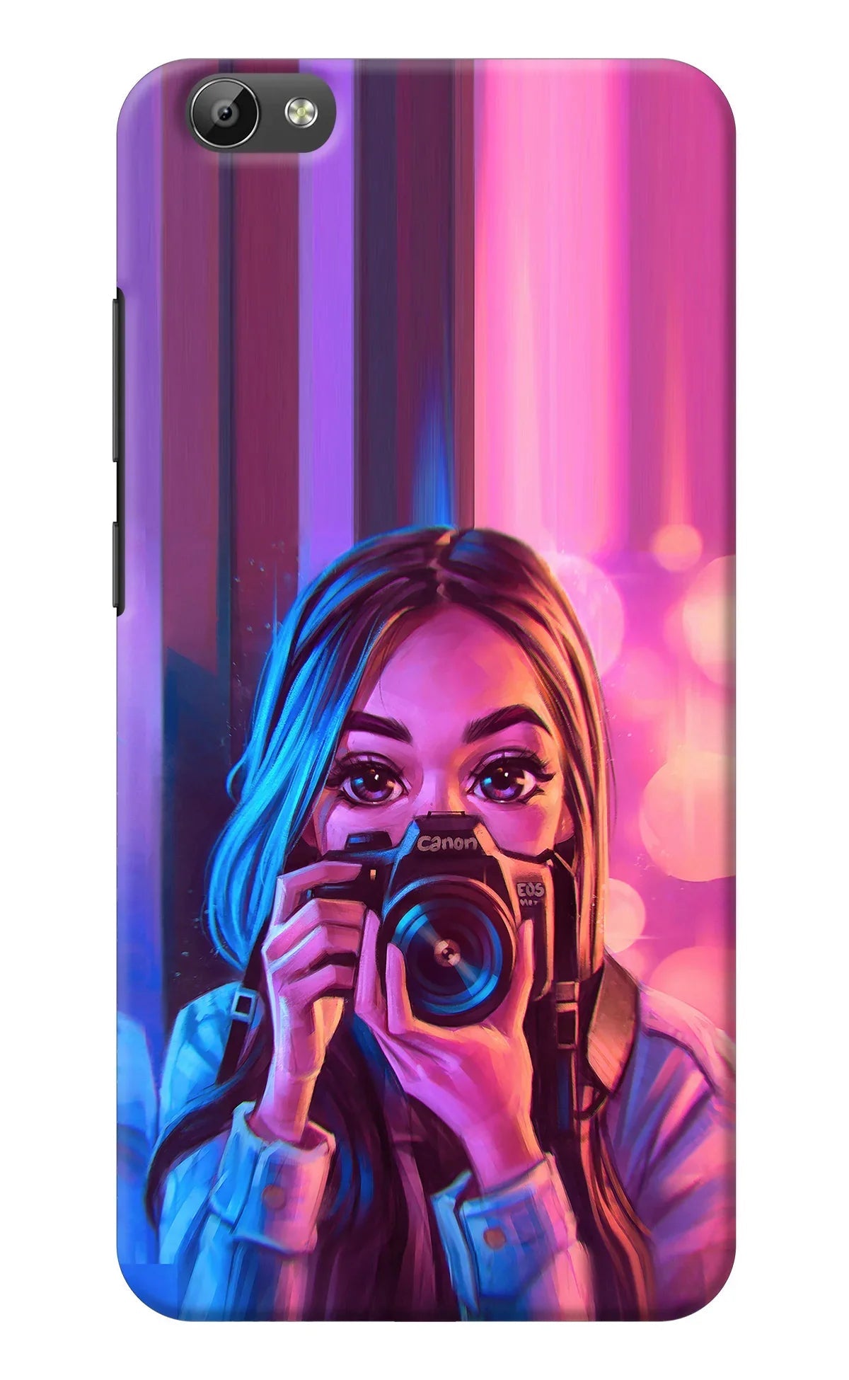 Girl Photographer Vivo Y66 Back Cover