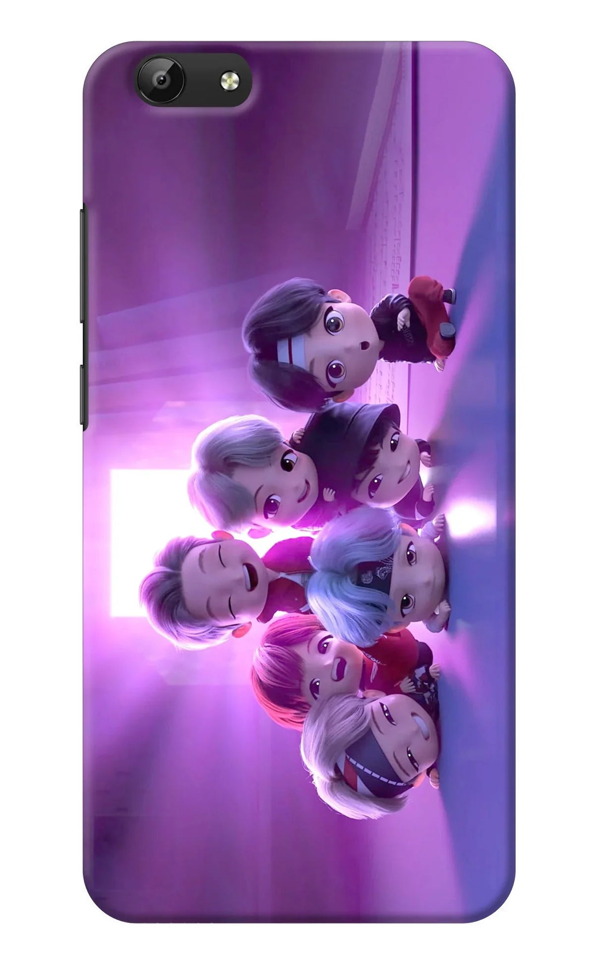 BTS Chibi Vivo Y69 Back Cover