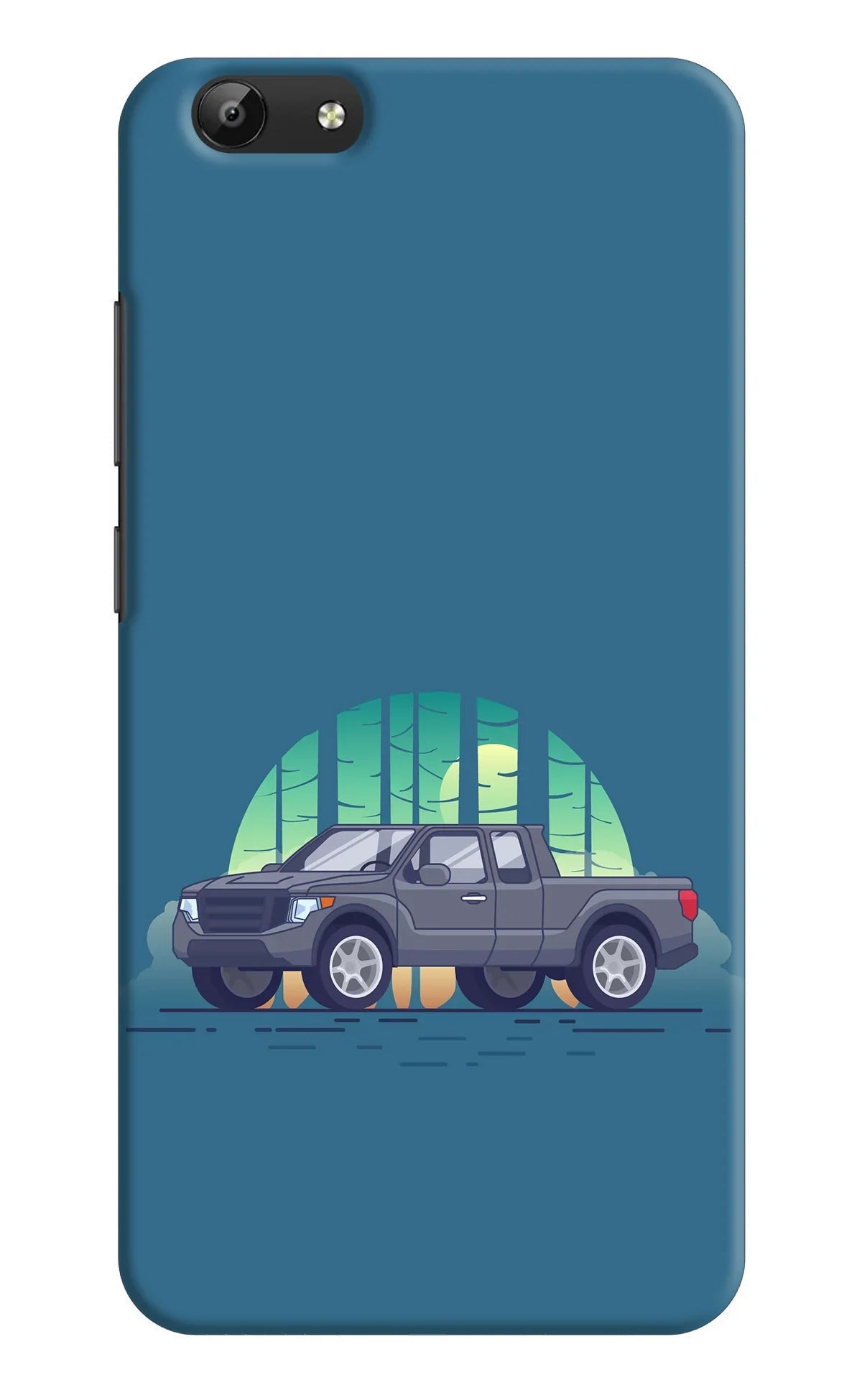 Retro Garage Vibe Vivo Y69 Back Cover