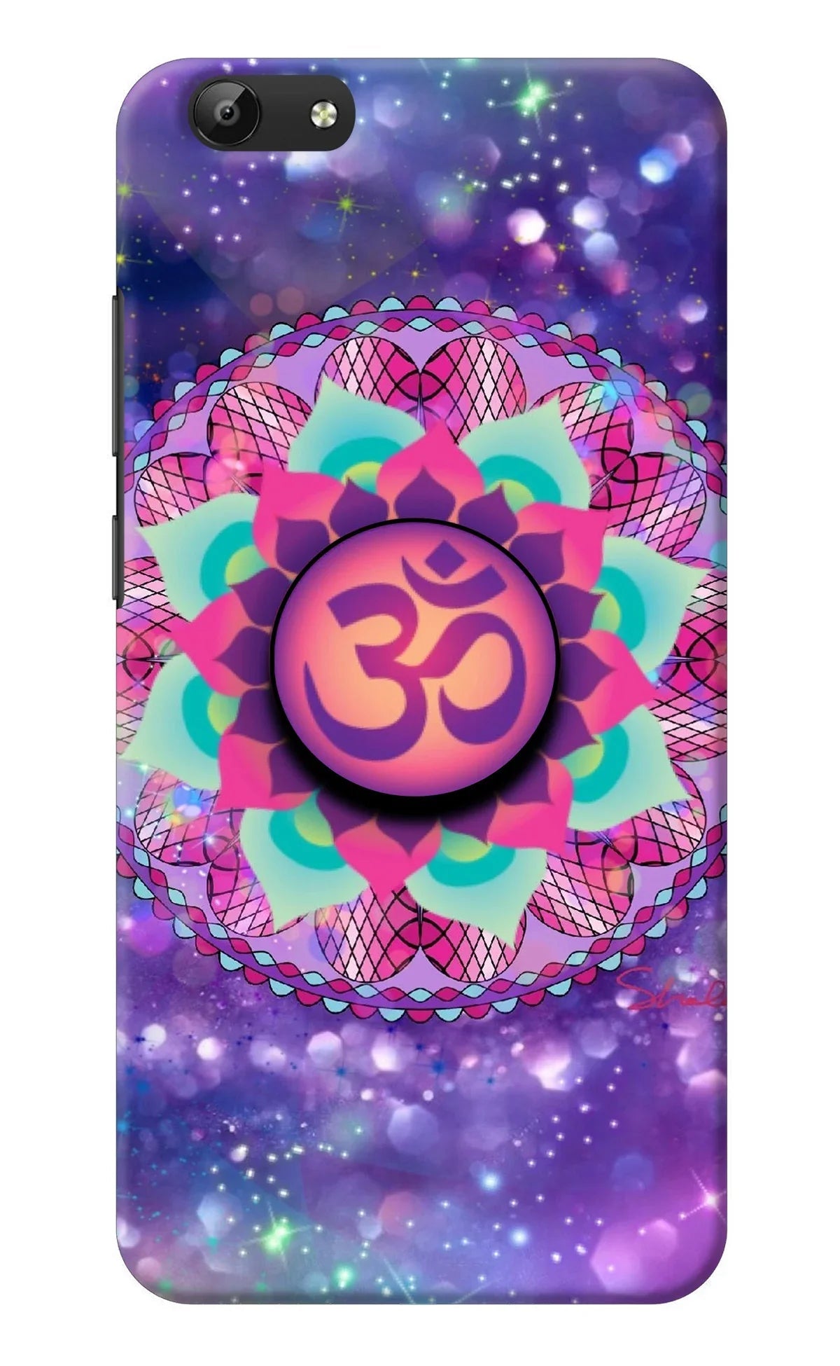 Om Purple Vivo Y69 Pop Case