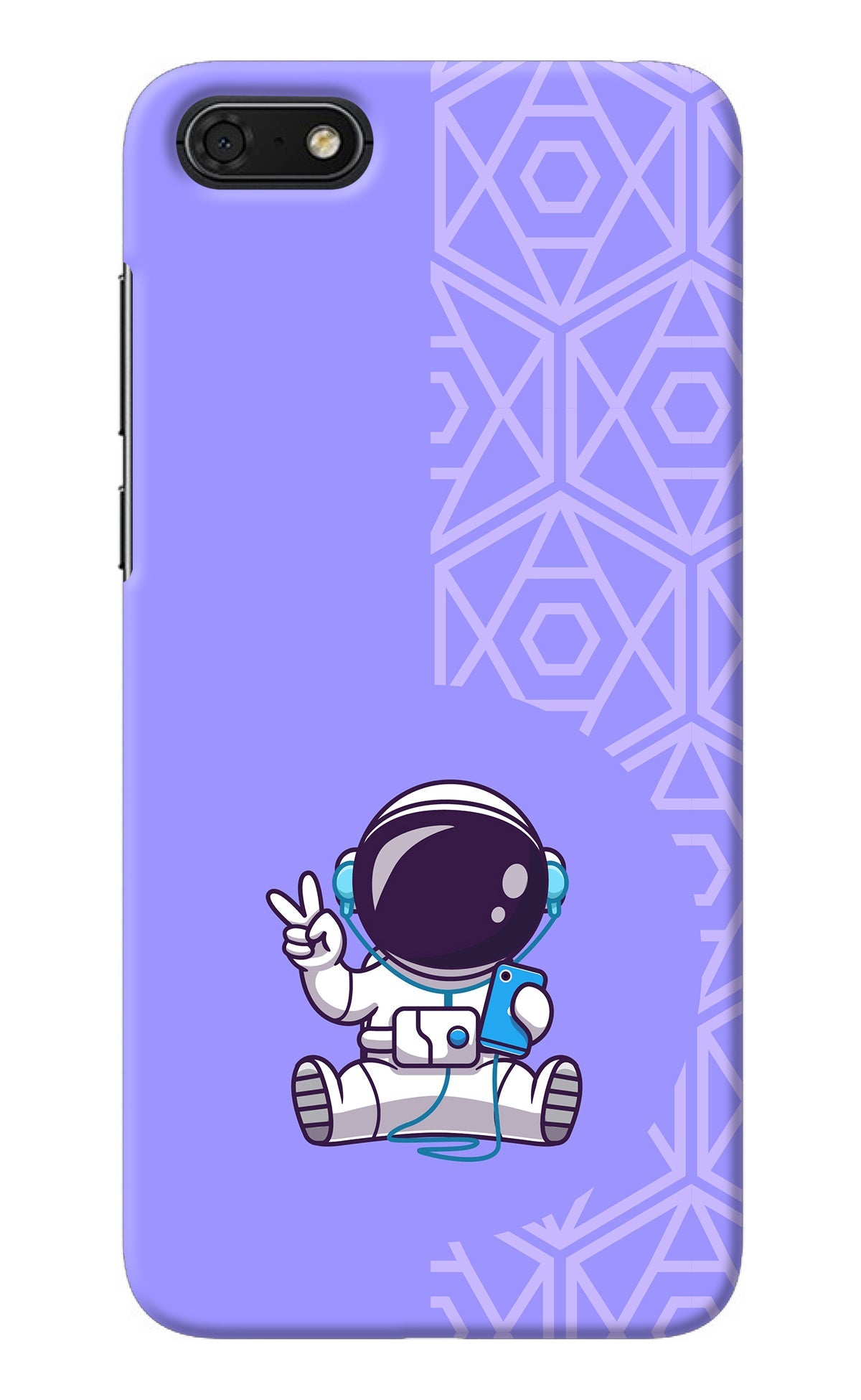 Cute Astronaut Chilling Honor 7S Back Cover