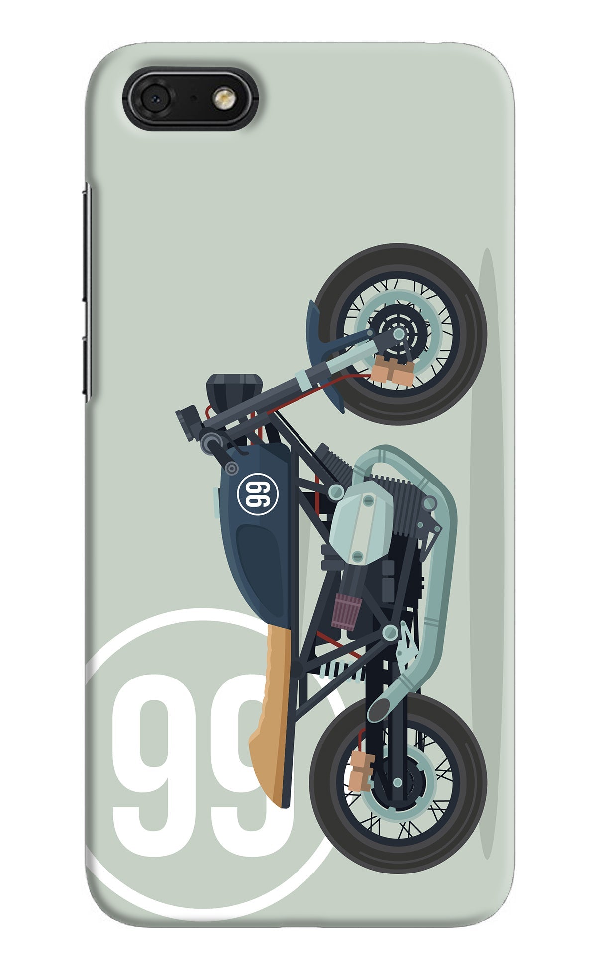 Classic Cafe Racer 99 Honor 7S Back Cover