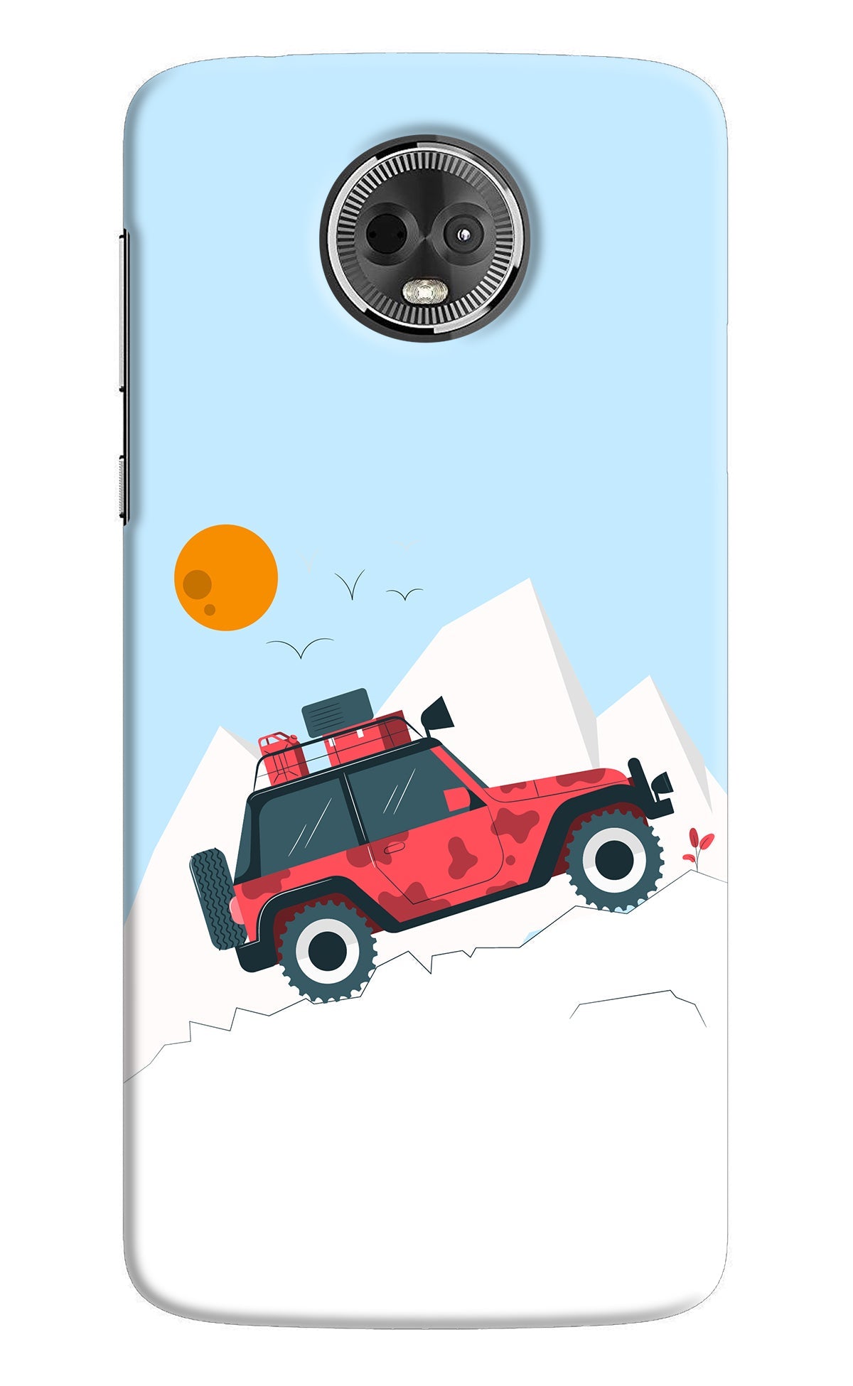 Mountain Trail Beast Moto E5 Plus Back Cover