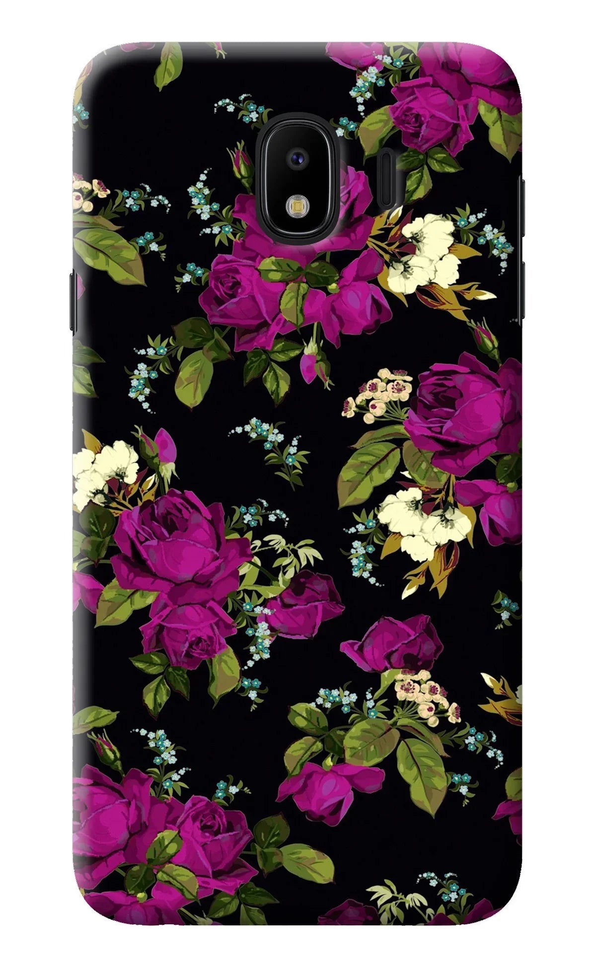 Flowers Samsung J4 Back Cover